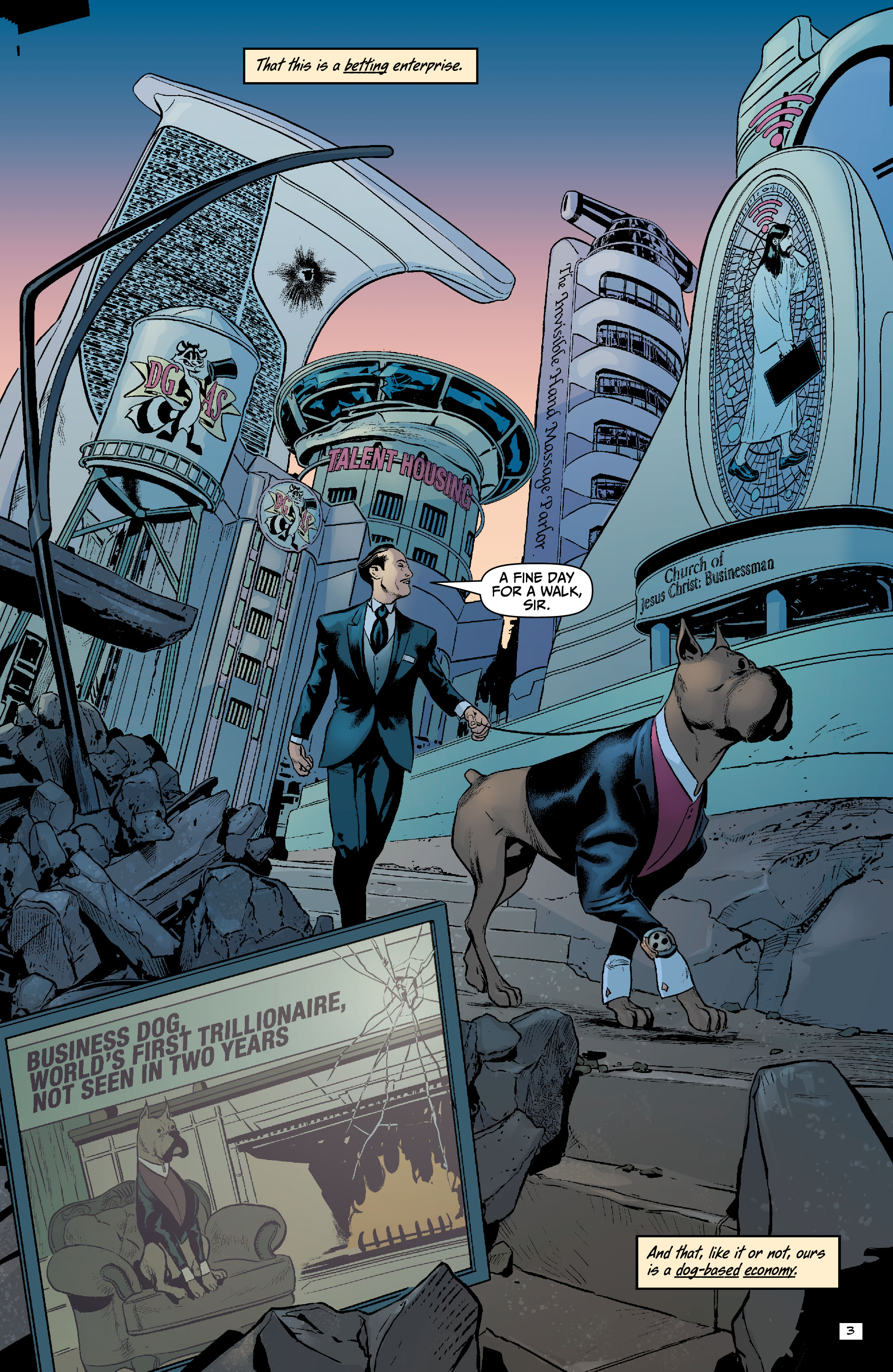 Read online Billionaire Island: Cult of Dogs comic -  Issue #2 - 5