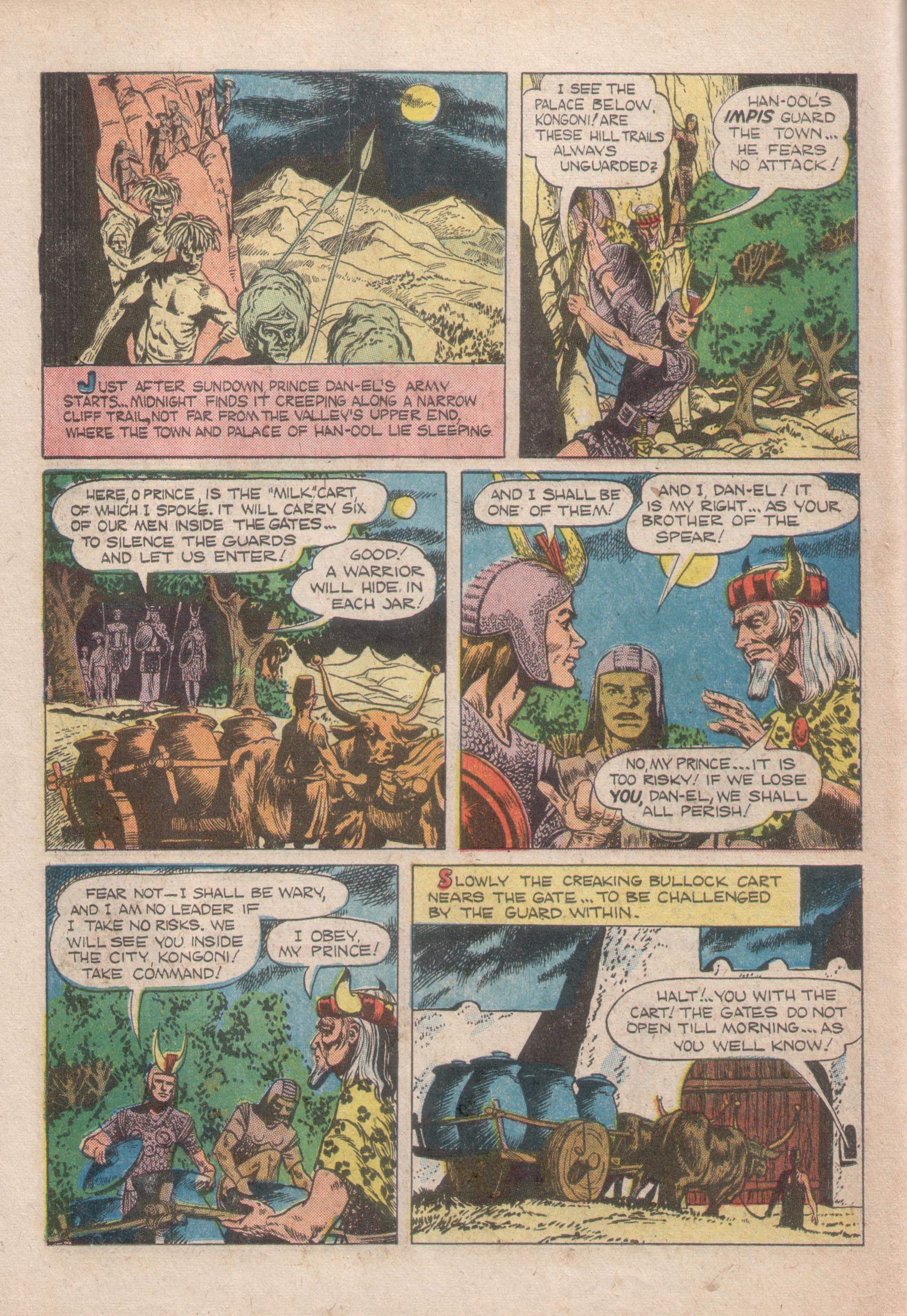 Read online Tarzan (1948) comic -  Issue #41 - 46