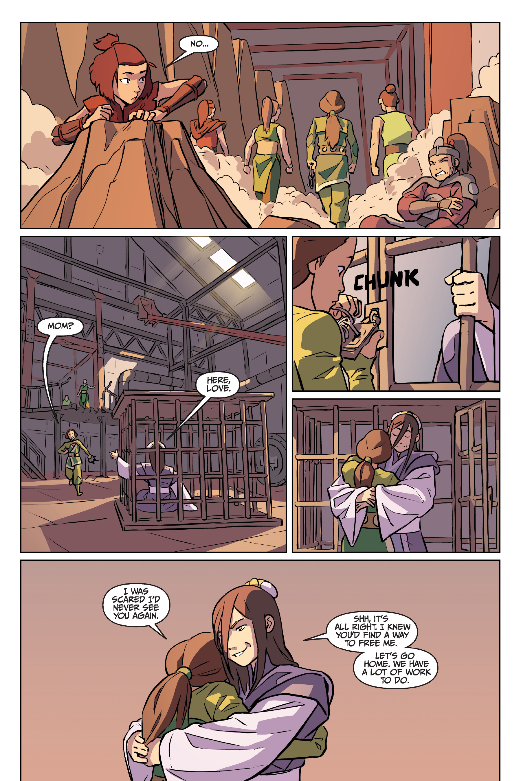 Read online Nickelodeon Avatar: The Last Airbender - Imbalance comic -  Issue # TPB 3 - 21