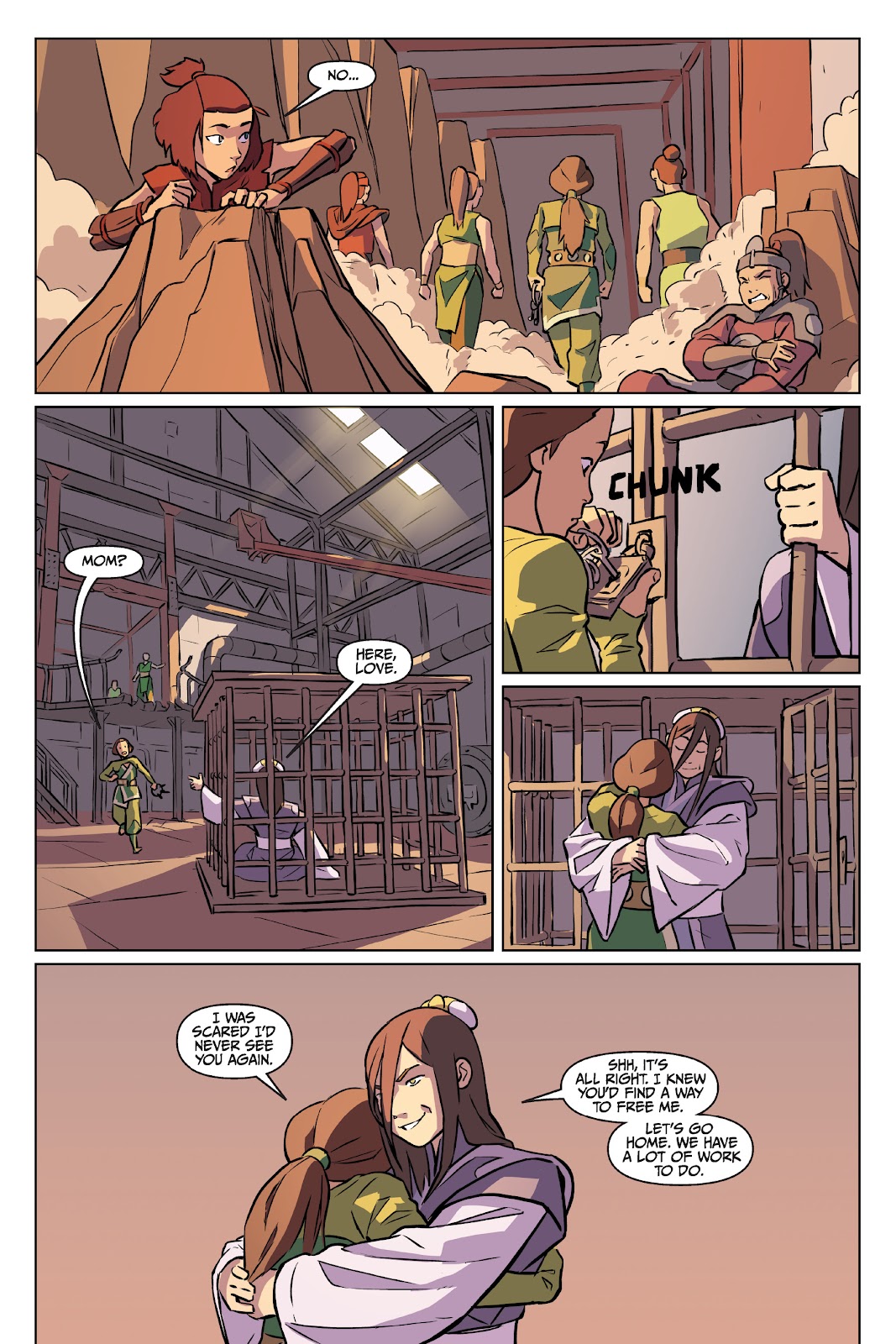 Read online Nickelodeon Avatar: The Last Airbender - Imbalance comic -  Issue # TPB 3 - 21