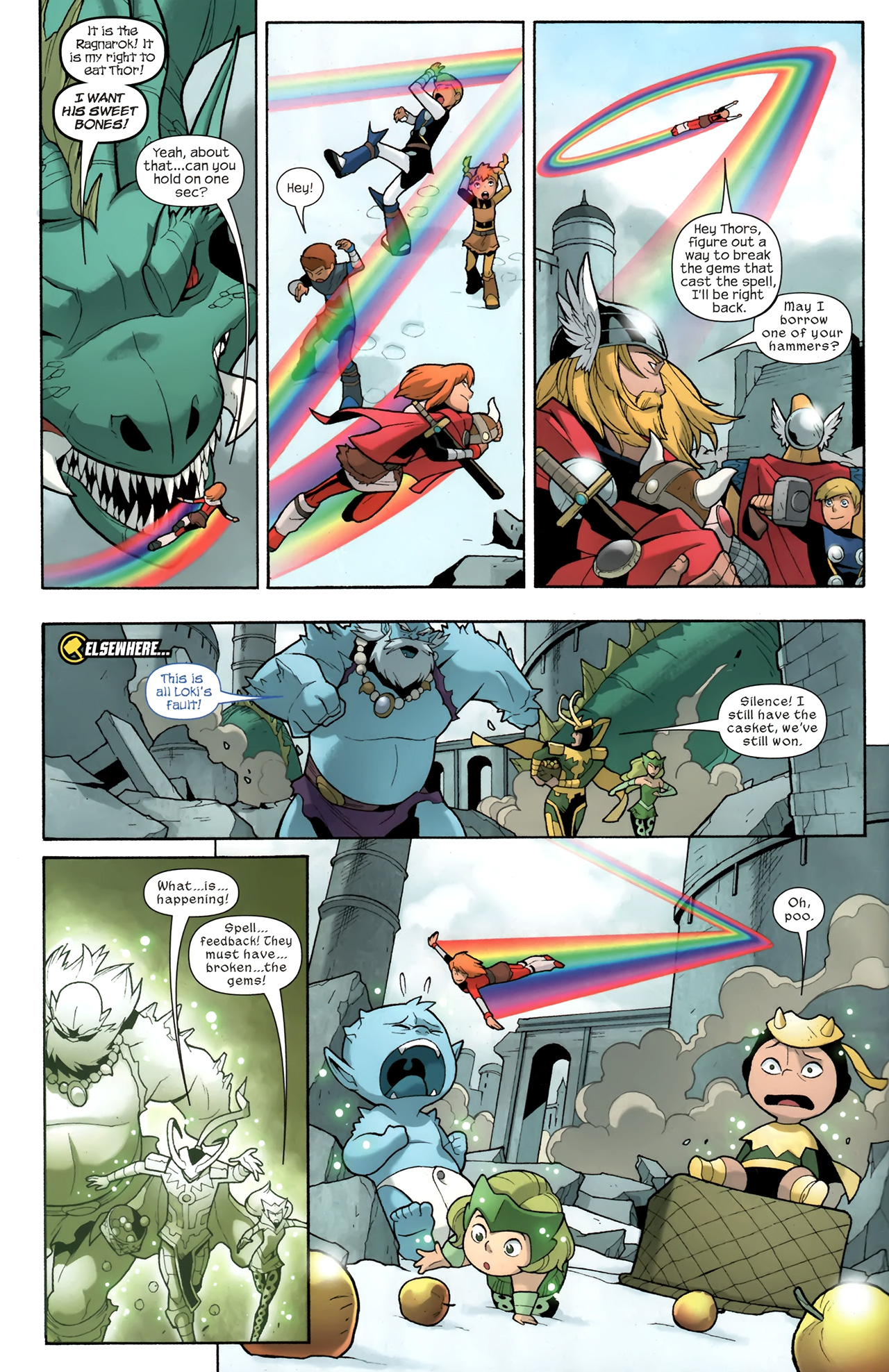 Read online Thor and the Warriors Four comic -  Issue #4 - 18