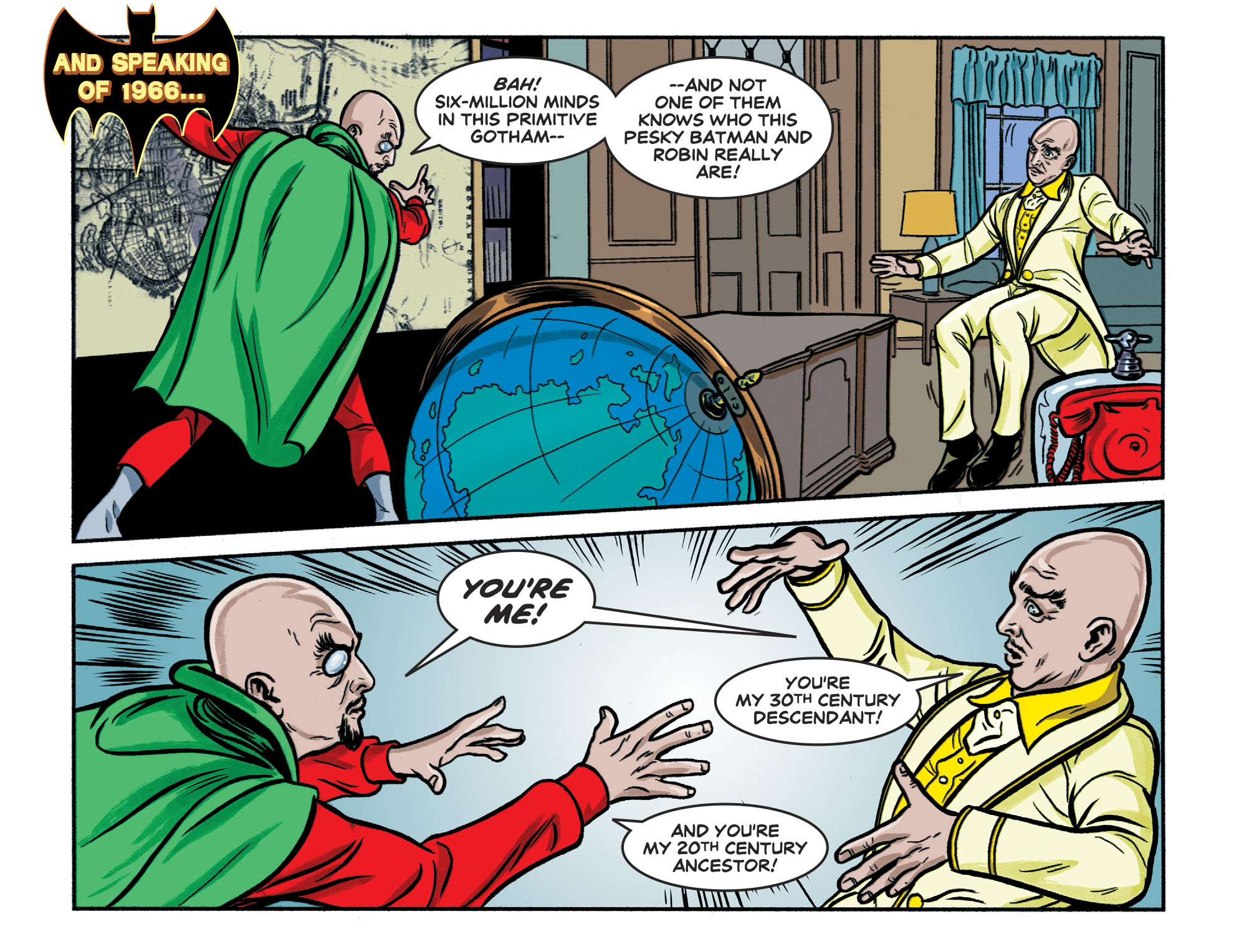 Read online Batman '66 Meets the Legion of Super-Heroes comic -  Issue #2 - 10