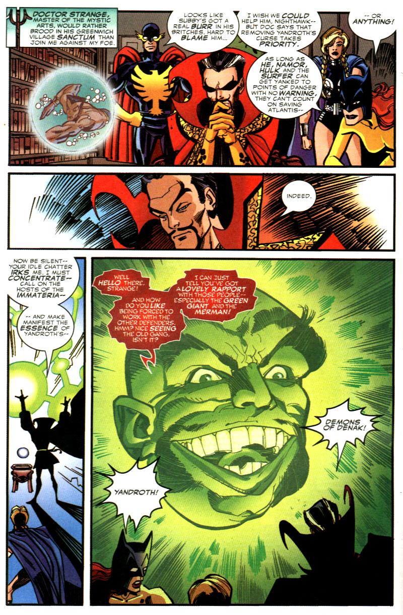 Read online Defenders (2001) comic -  Issue #5 - 3