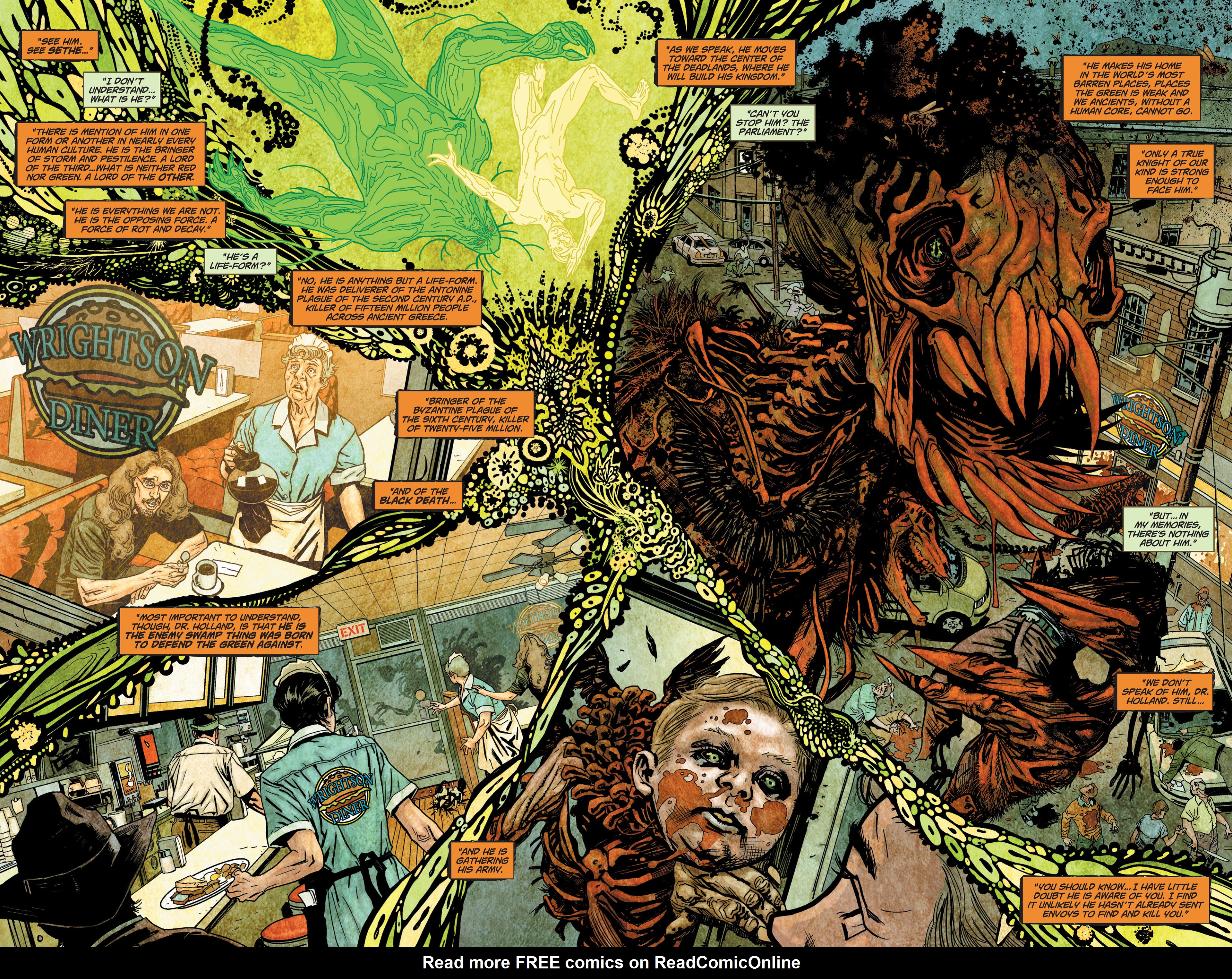 Read online Swamp Thing (2011) comic -  Issue #2 - 10