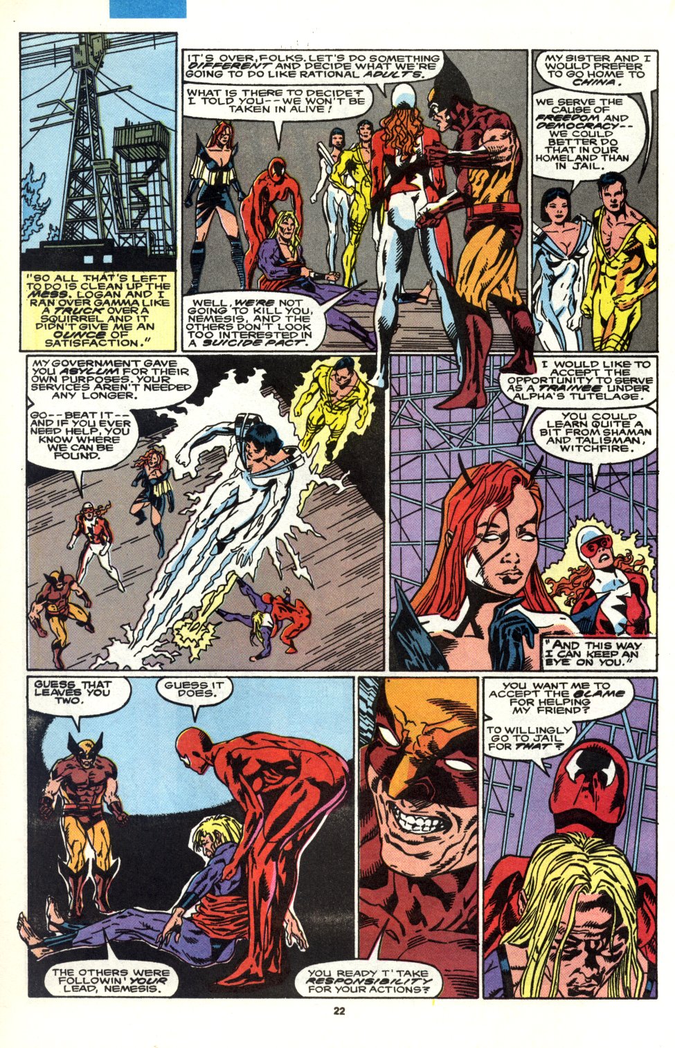 Read online Alpha Flight (1983) comic -  Issue #90 - 18