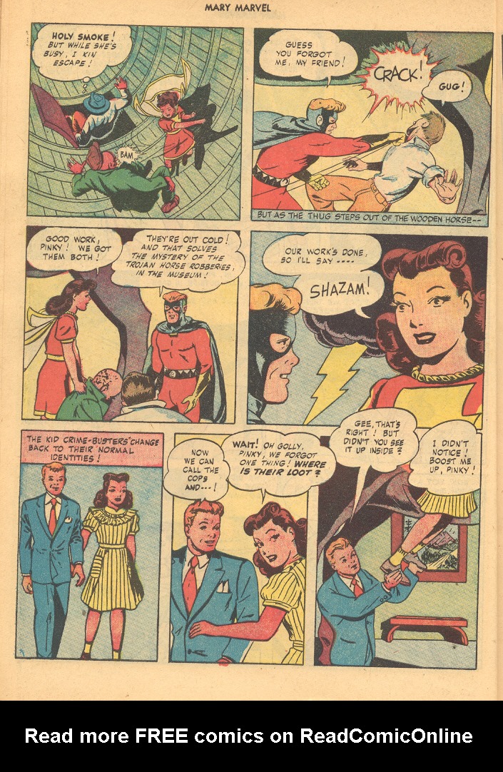Read online Mary Marvel comic -  Issue #9 - 10