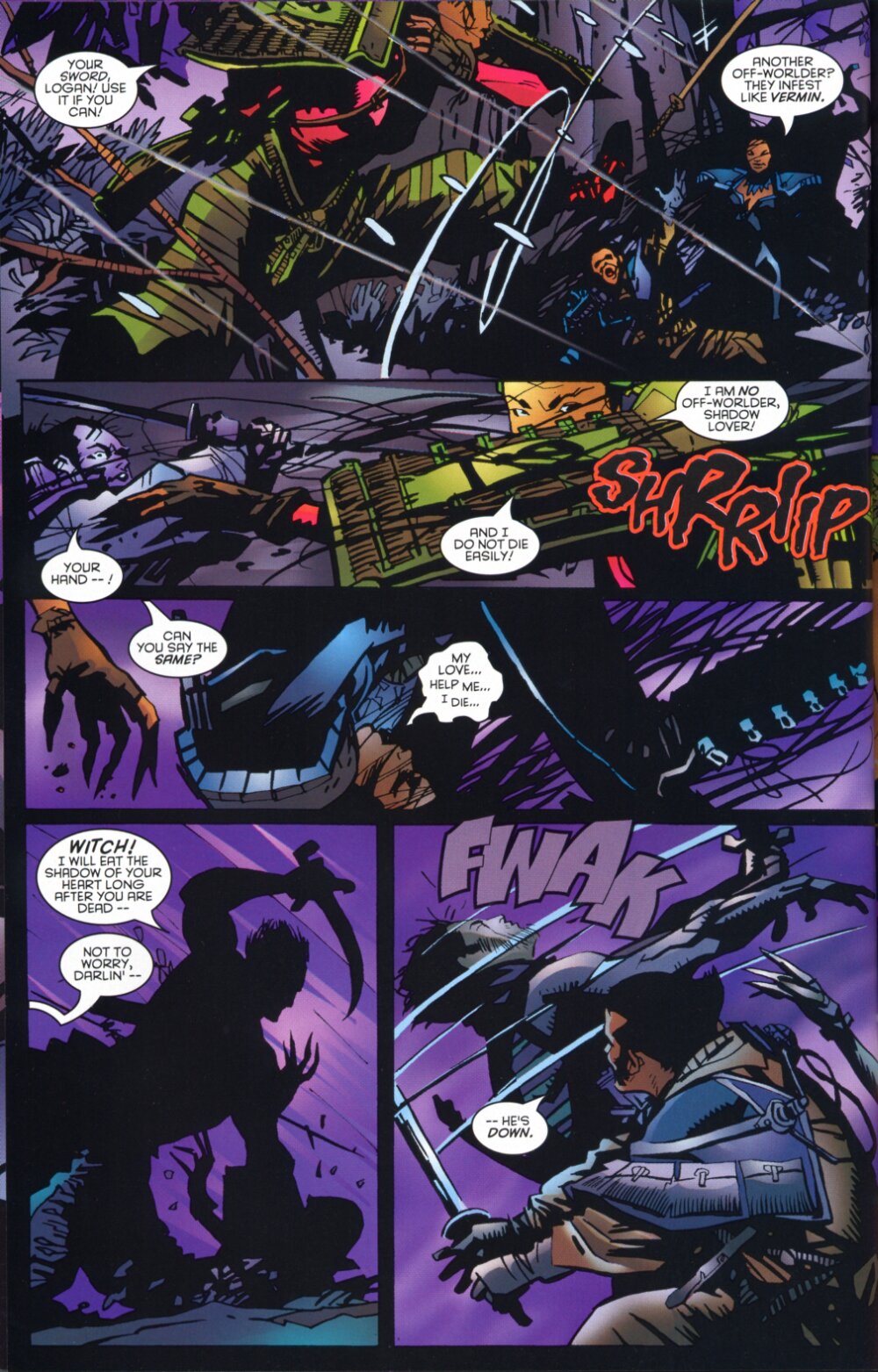 Read online Logan: Path of the Warlord comic -  Issue # Full - 28