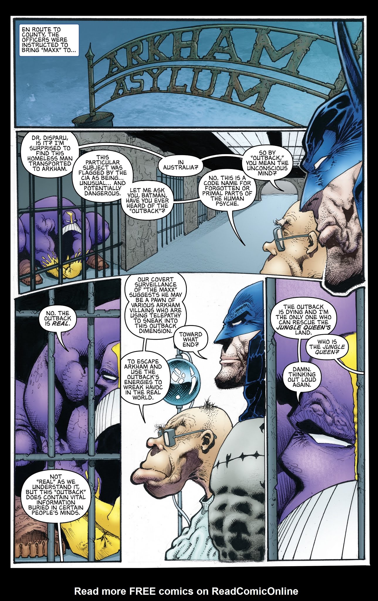 Read online Batman/The Maxx: Arkham Dreams comic -  Issue #1 - 6