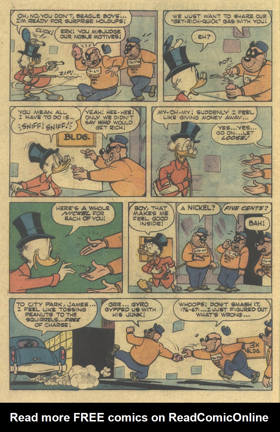 Read online Walt Disney THE BEAGLE BOYS comic -  Issue #26 - 8