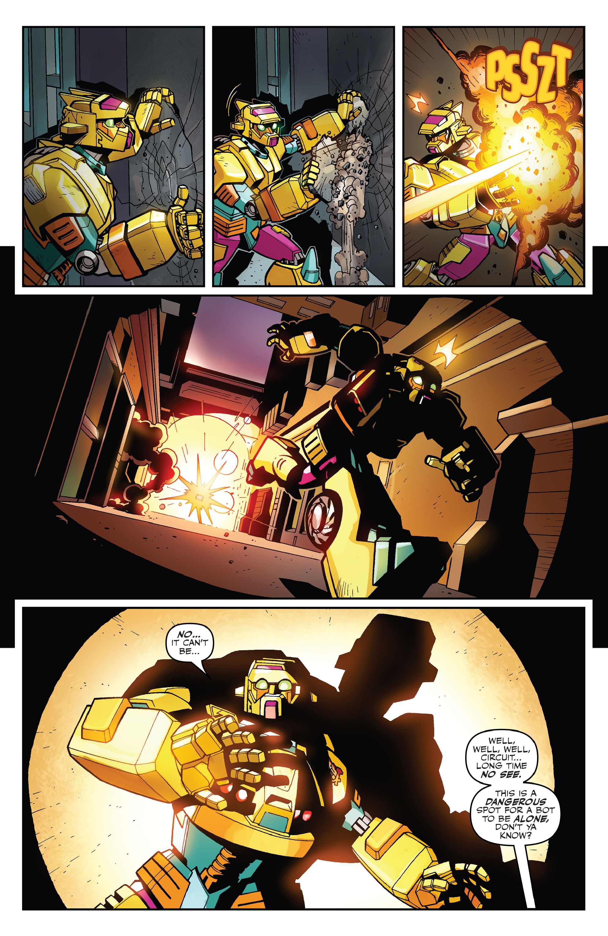 Read online Transformers: Wreckers-Tread and Circuits comic -  Issue #1 - 21