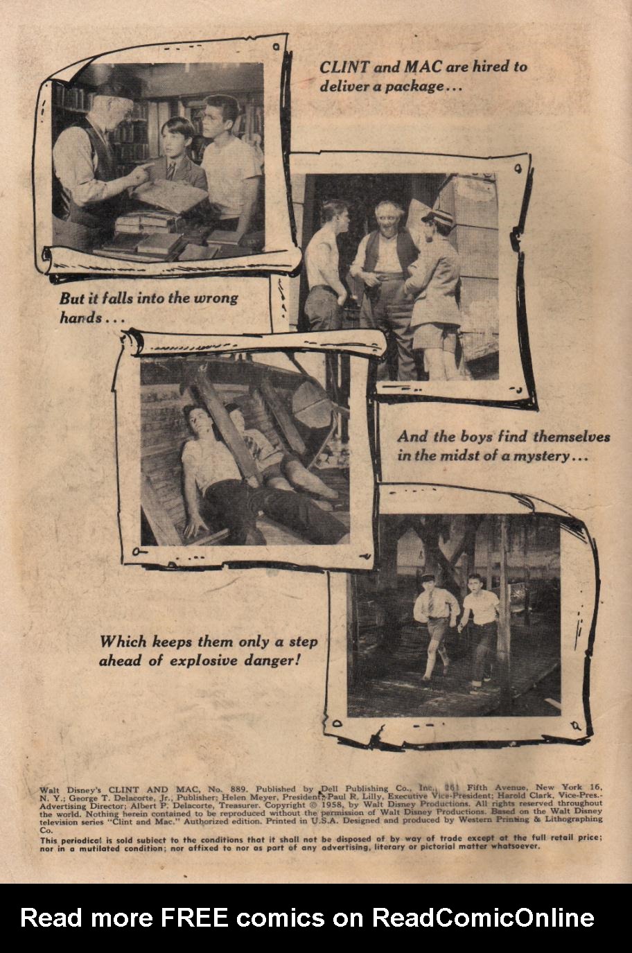 Read online Four Color Comics comic -  Issue #889 - 2