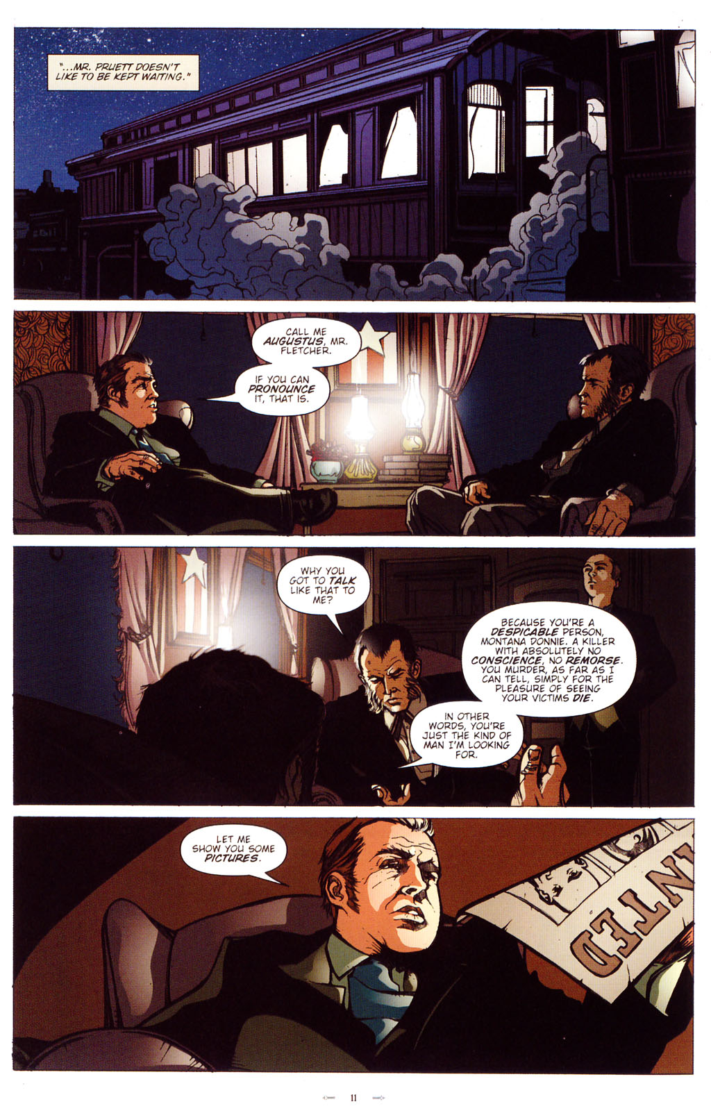 Read online Desperadoes: Banners of Gold comic -  Issue #1 - 13