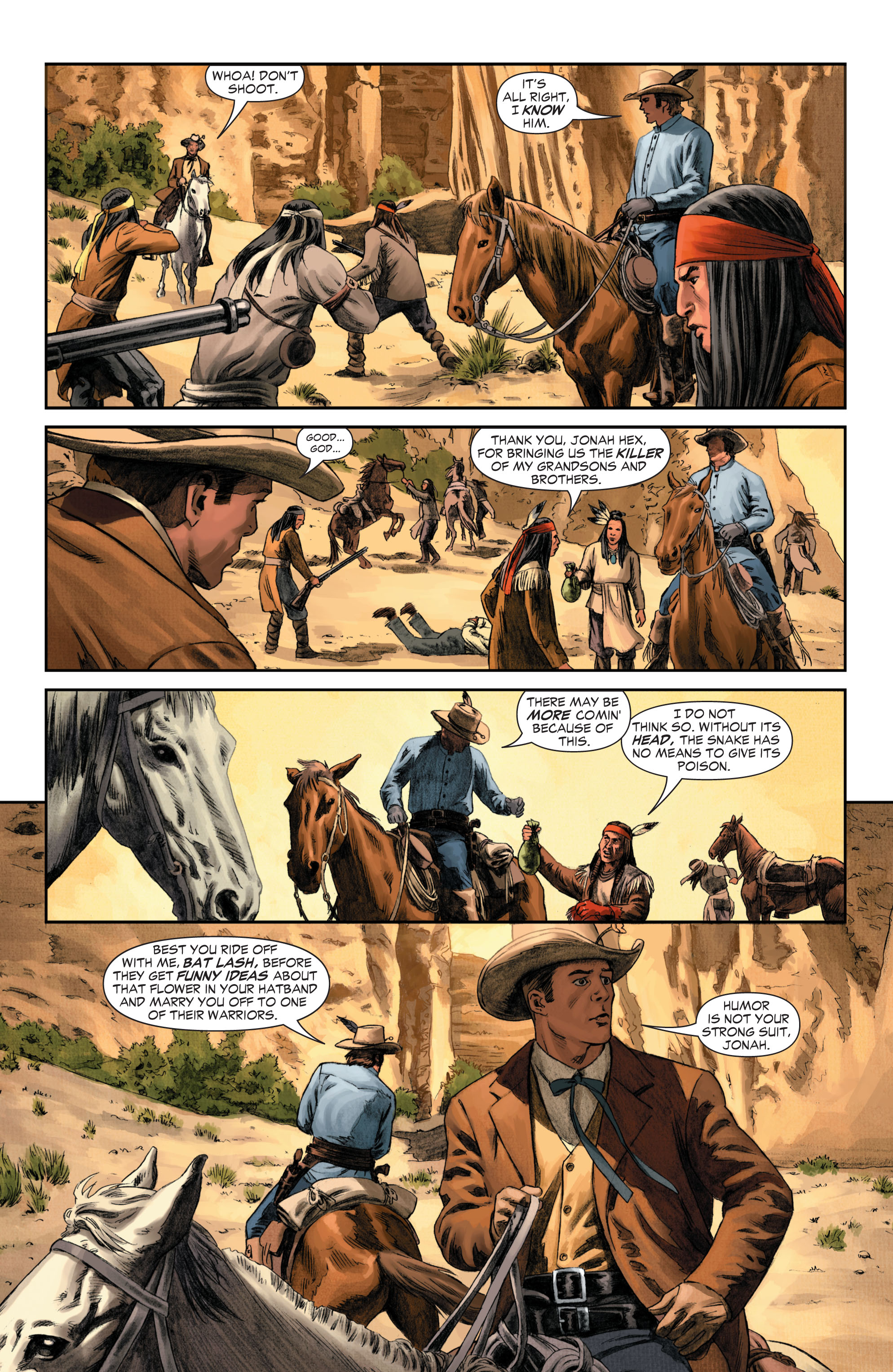 Read online Jonah Hex (2006) comic -  Issue #3 - 22