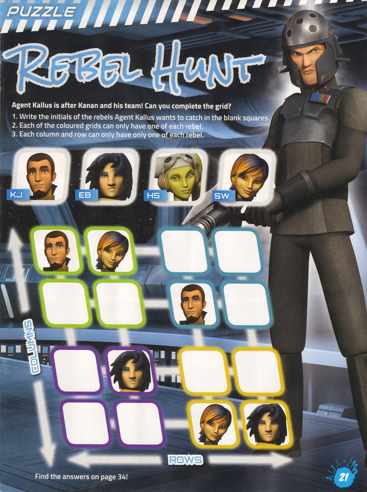 Read online Star Wars Rebels Magazine comic -  Issue #1 - 19