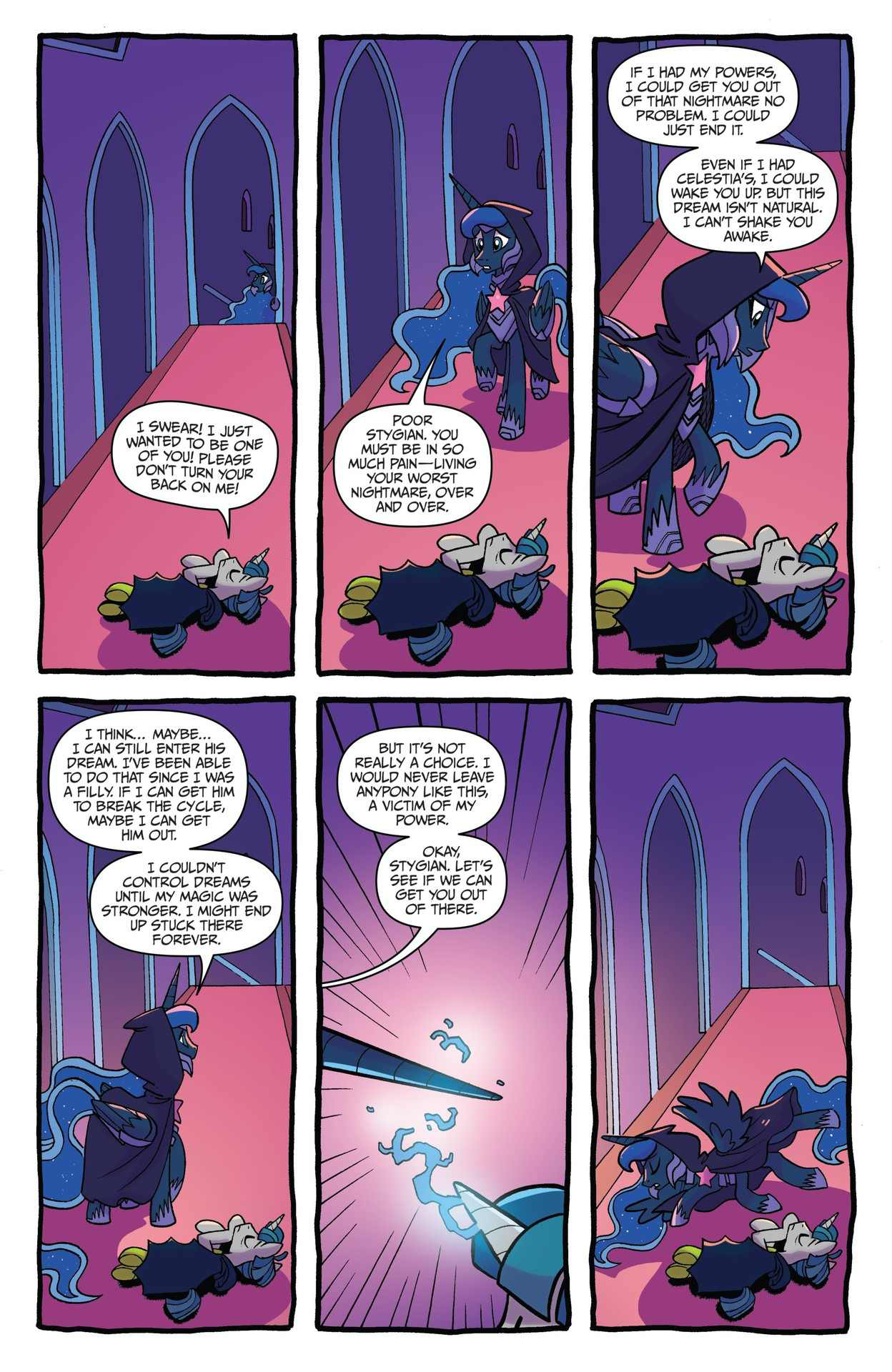 Read online My Little Pony: Nightmare Knights comic -  Issue #4 - 11