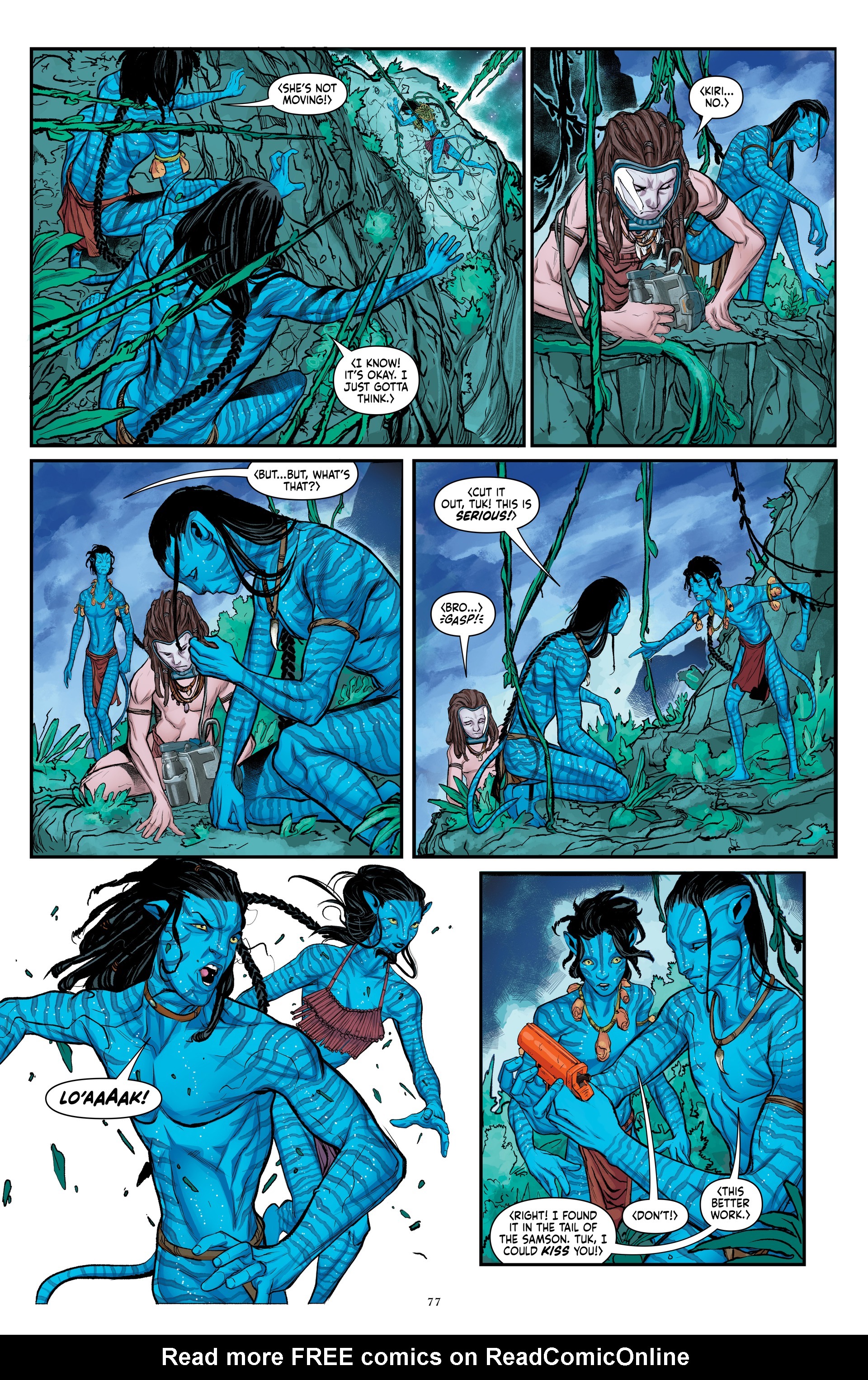 Read online Avatar: The High Ground comic -  Issue # TPB 1 - 78