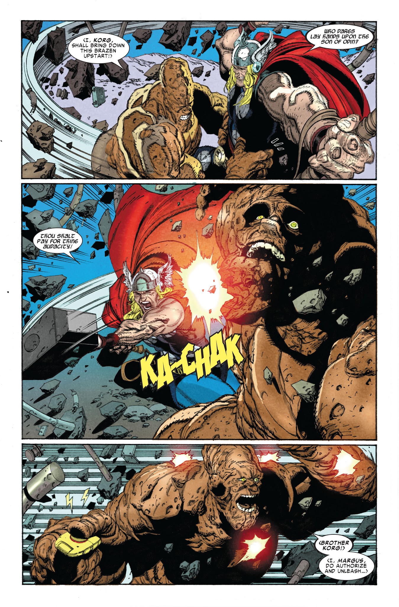 Read online Thor: First Thunder comic -  Issue # _TPB - 17
