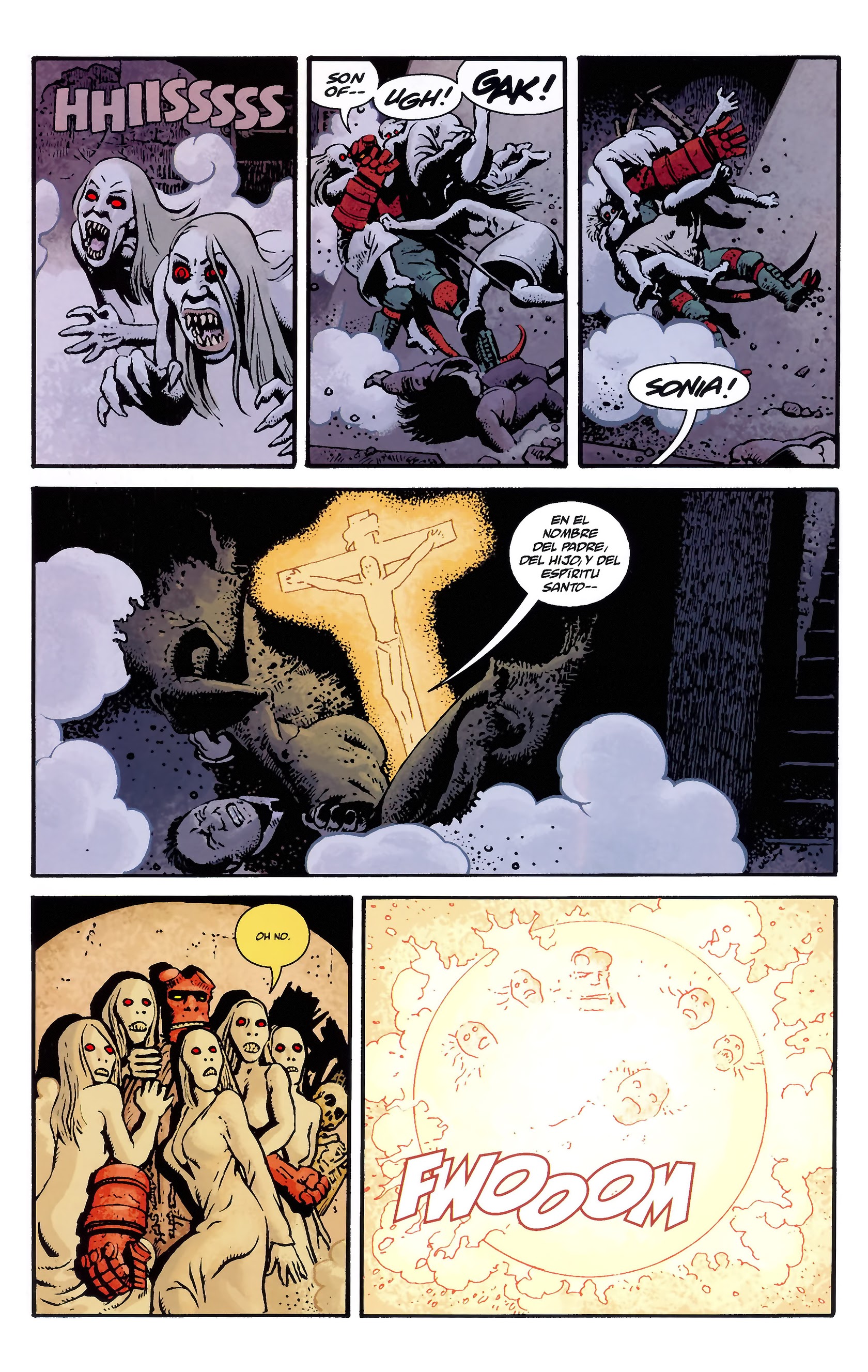 Read online Hellboy: House of the Living Dead comic -  Issue # TPB - 49