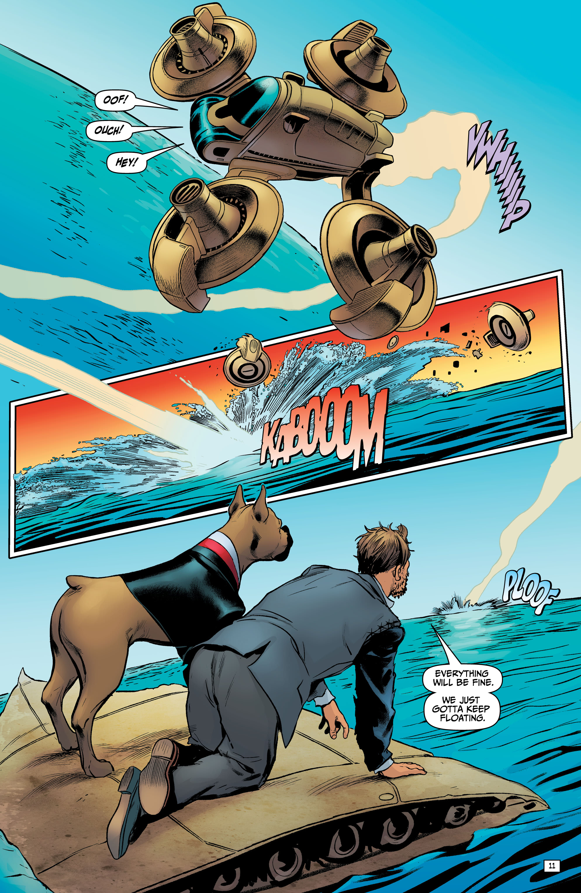 Read online Billionaire Island: Cult of Dogs comic -  Issue #5 - 13