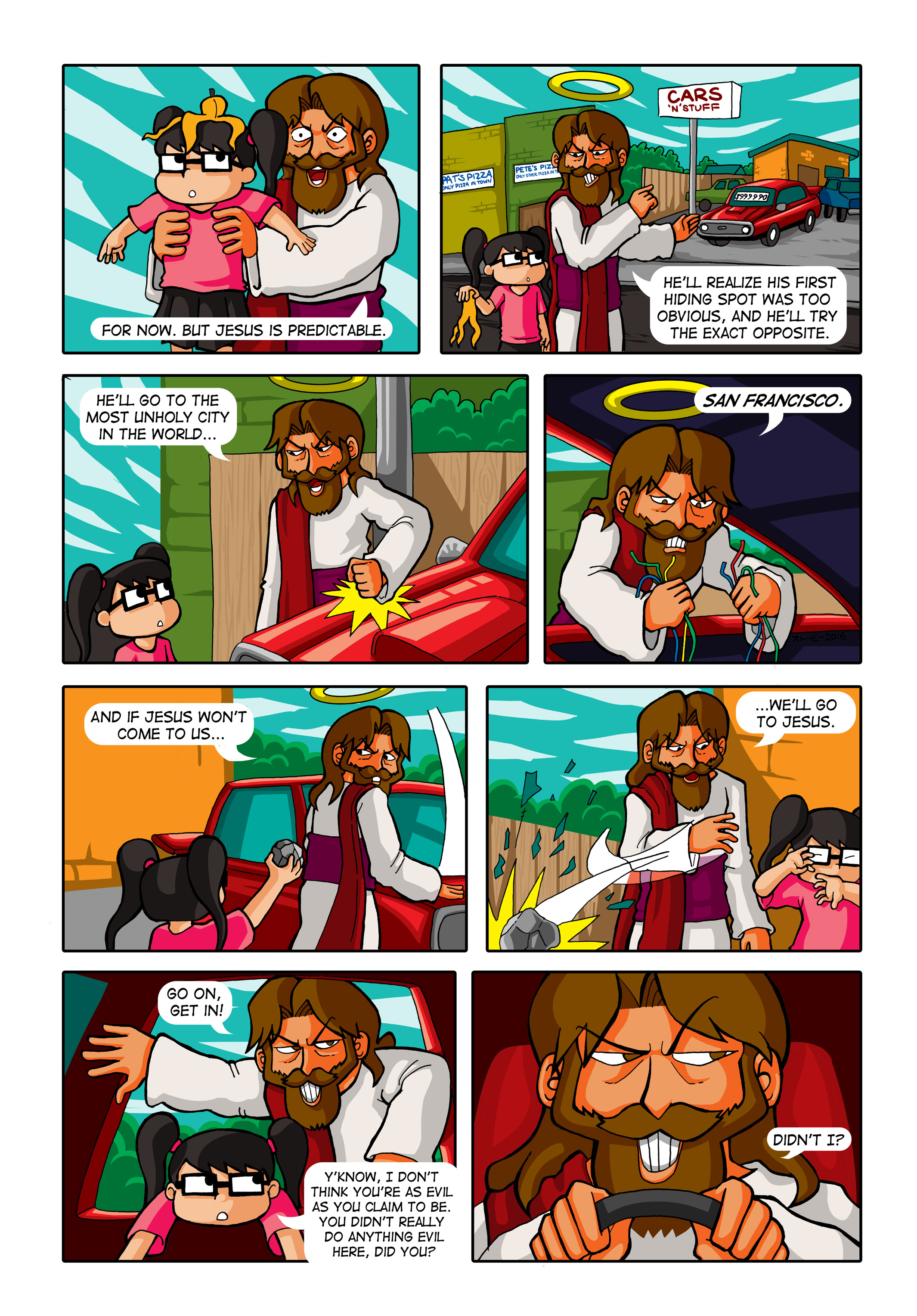 Read online Evil Jesus comic -  Issue #2 - 22