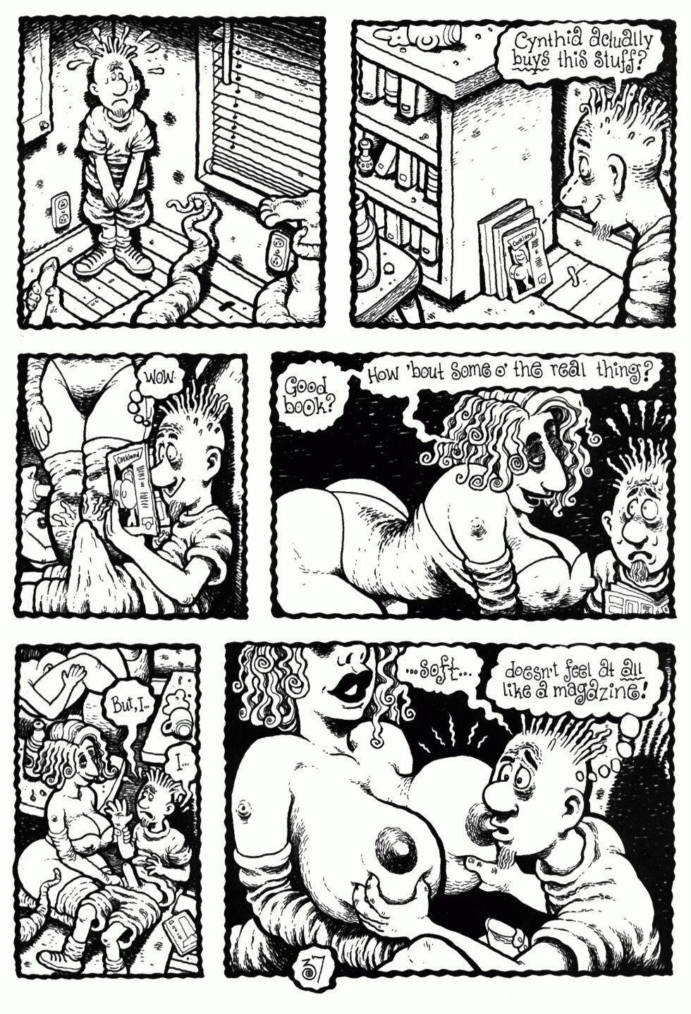 Read online Cynthia Petal's Really Fantastic Alien Sex Frenzy! comic -  Issue # Full - 38
