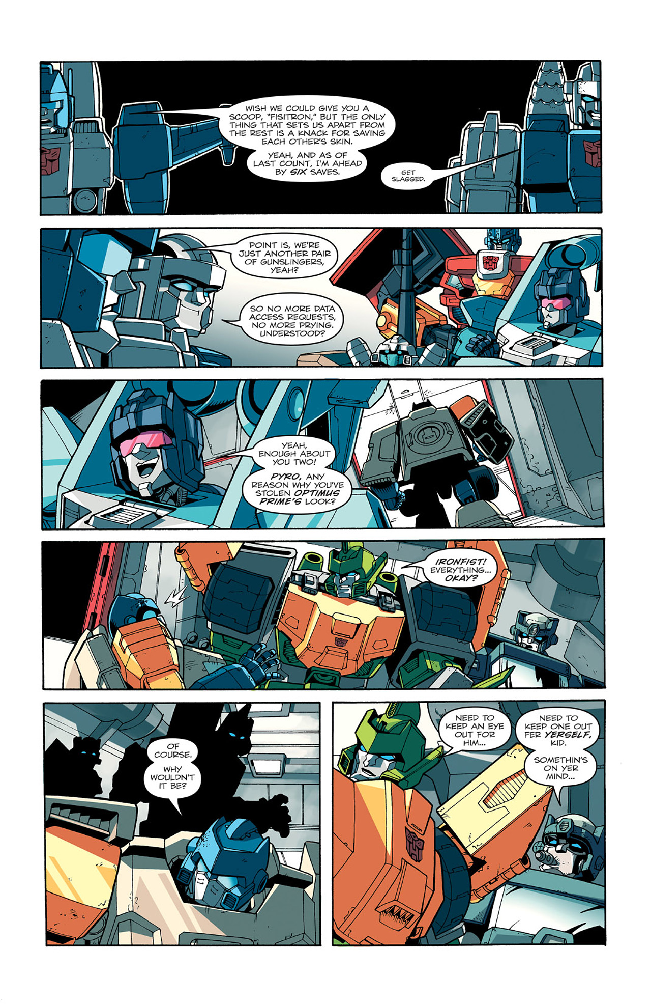 Read online Transformers: Last Stand of The Wreckers comic -  Issue #1 - 21