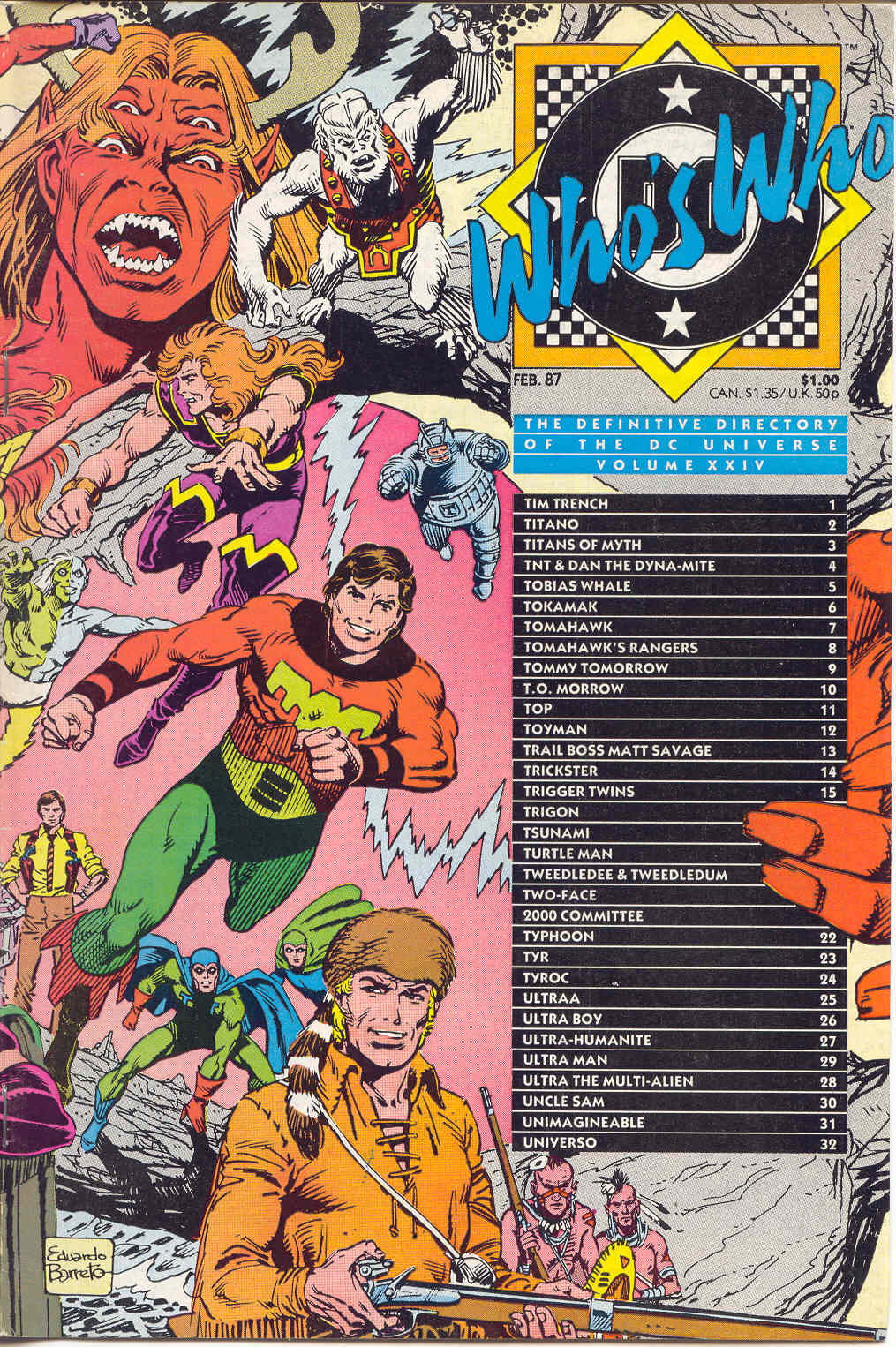 Read online Who's Who: The Definitive Directory of the DC Universe comic -  Issue #24 - 1