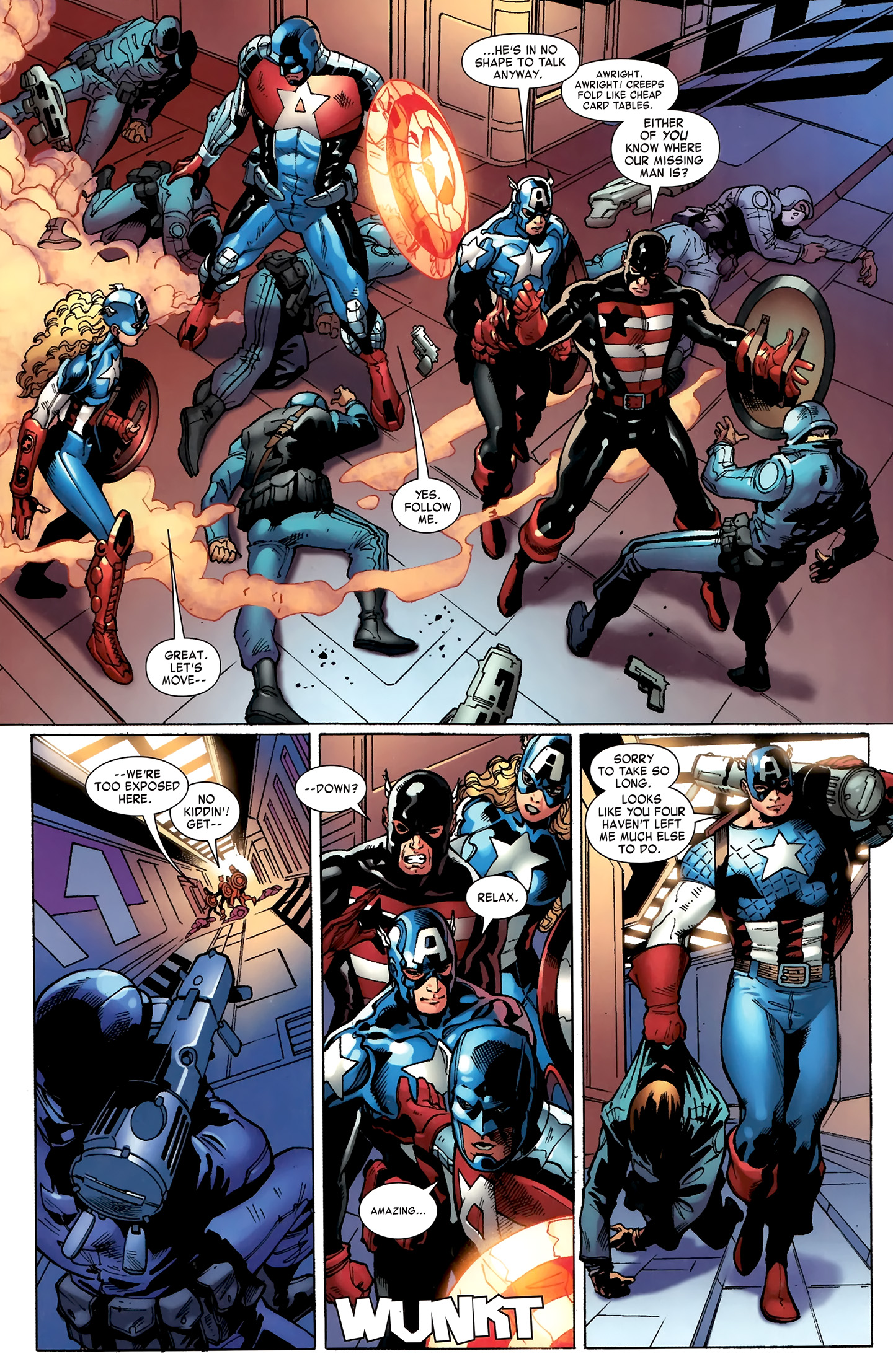 Read online Captain America Corps comic -  Issue #2 - 15