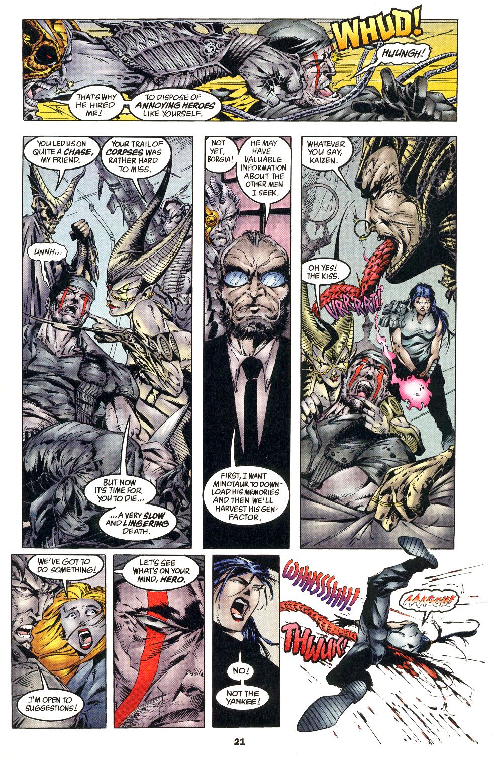 Read online Deathblow comic -  Issue #19 - 21