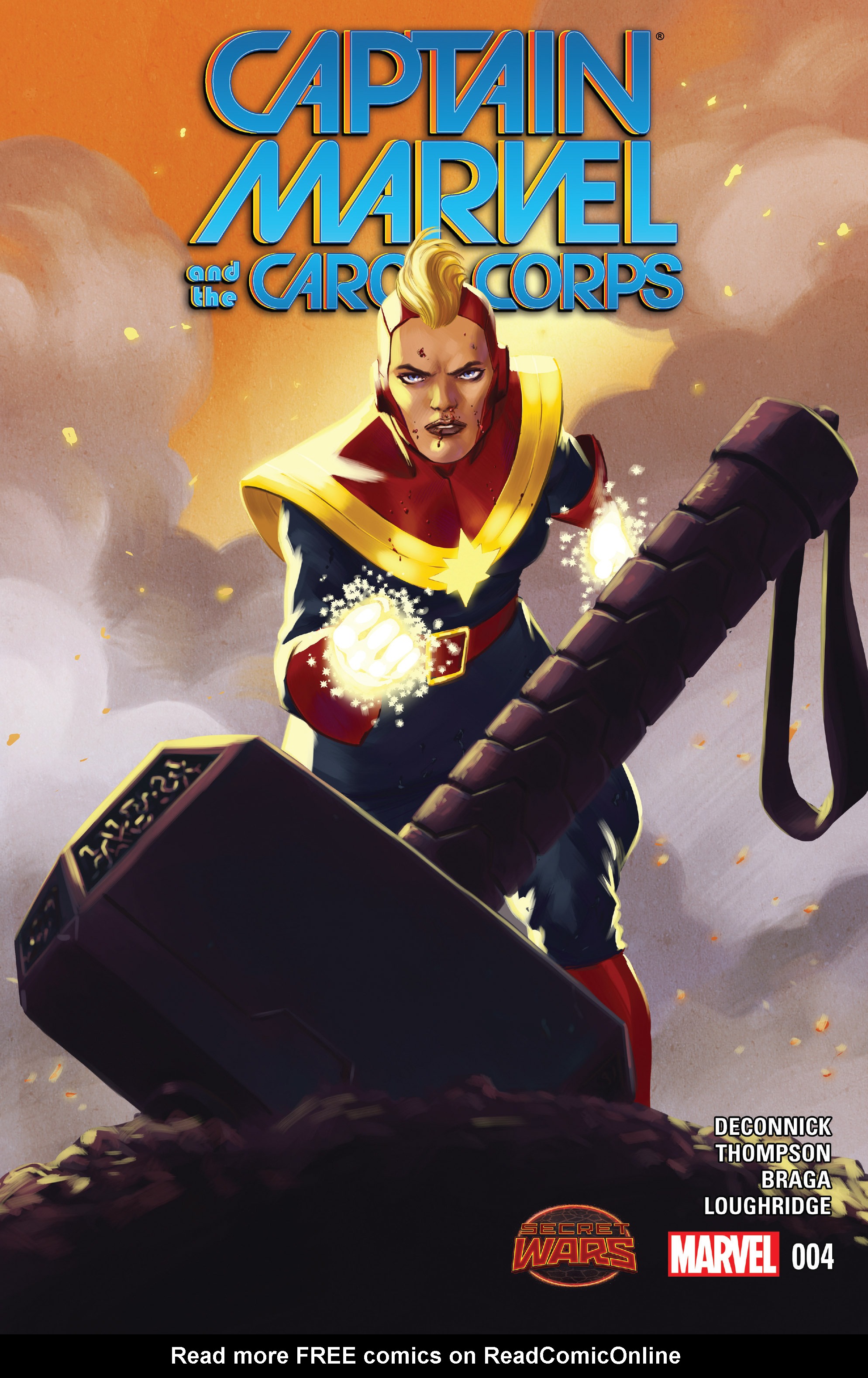 Read online Captain Marvel & the Carol Corps comic -  Issue #4 - 1