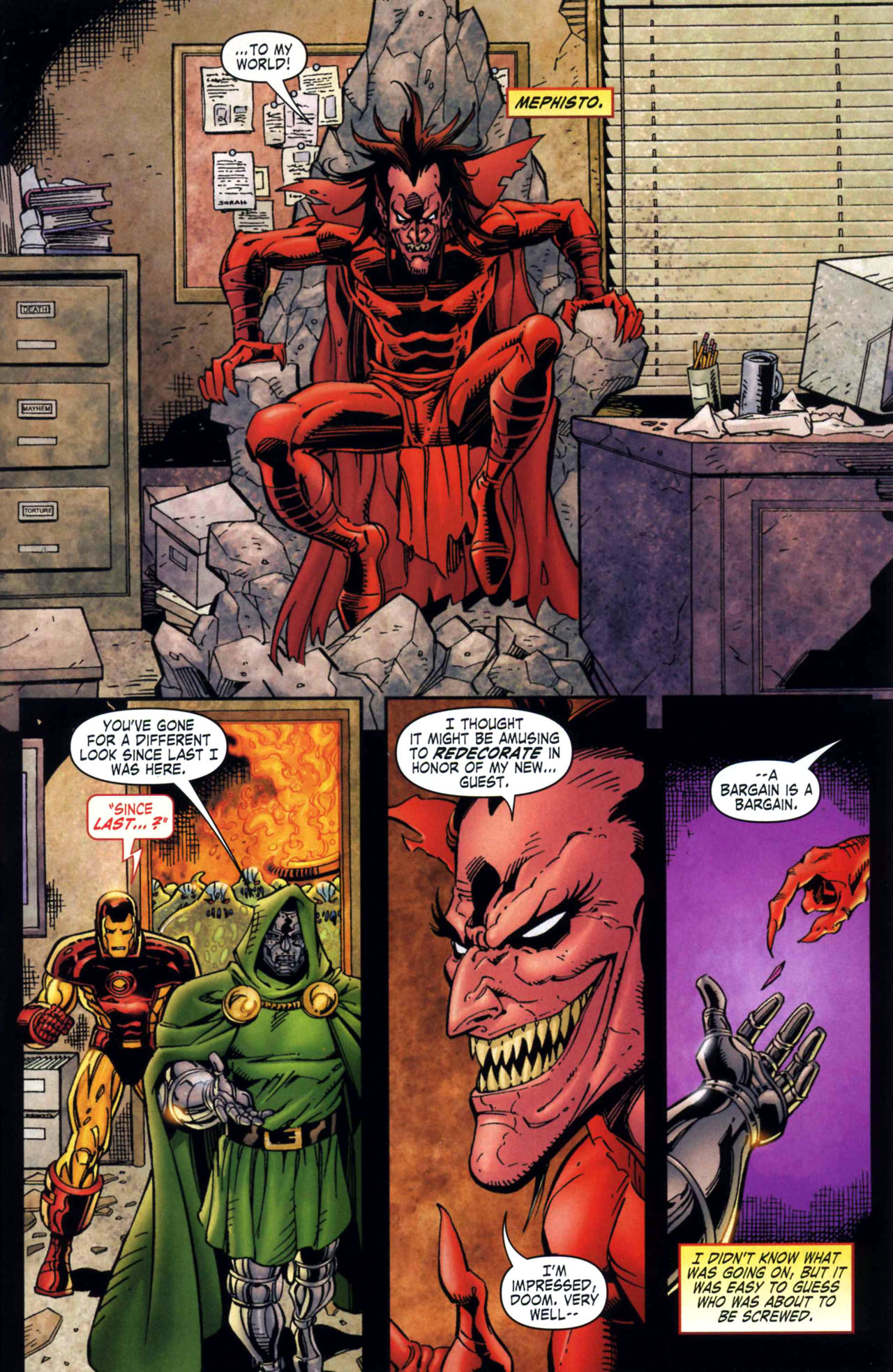 Read online Iron Man: Legacy of Doom comic -  Issue #1 - 22