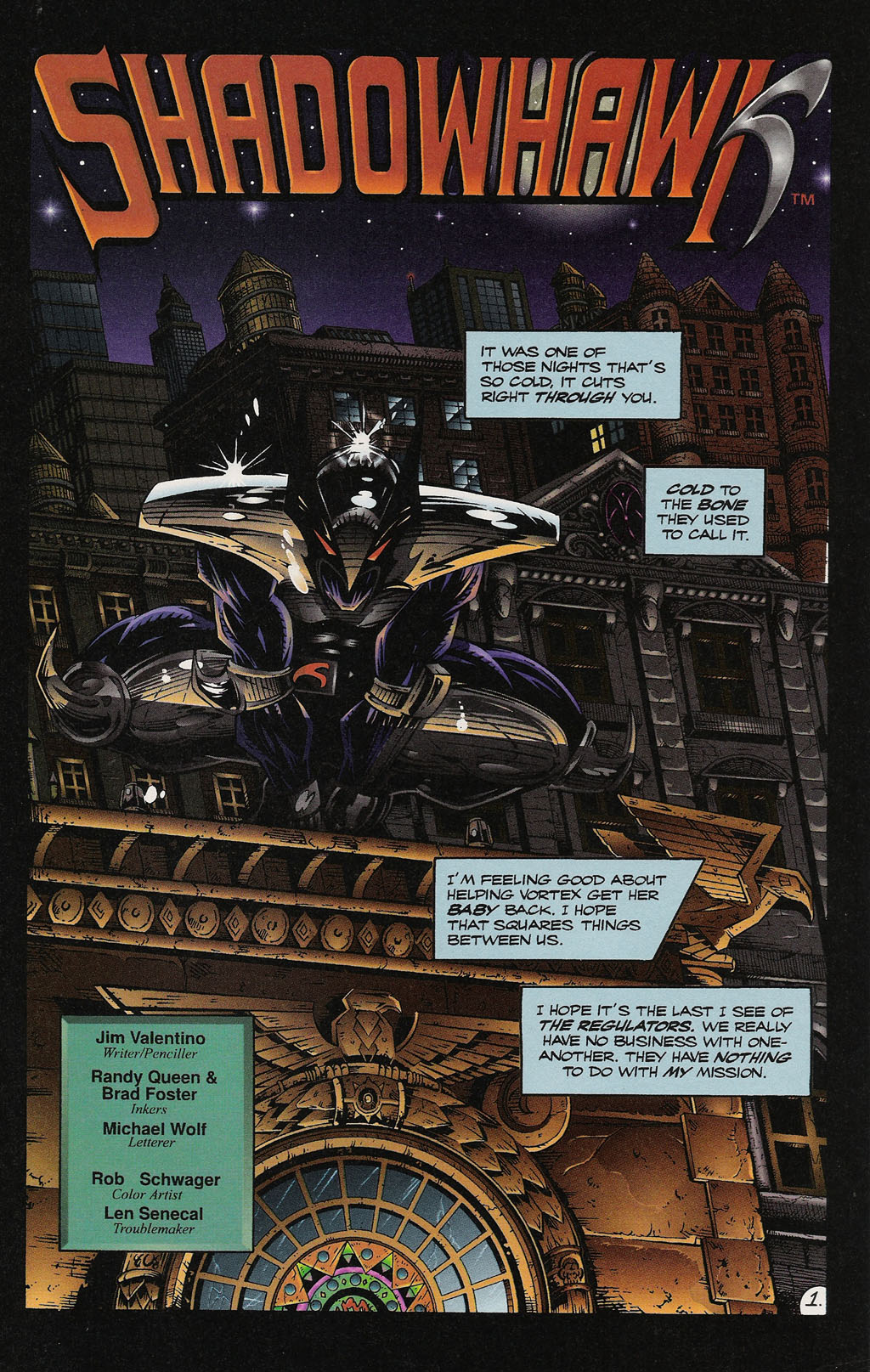 Read online ShadowHawk Gallery comic -  Issue # Full - 28