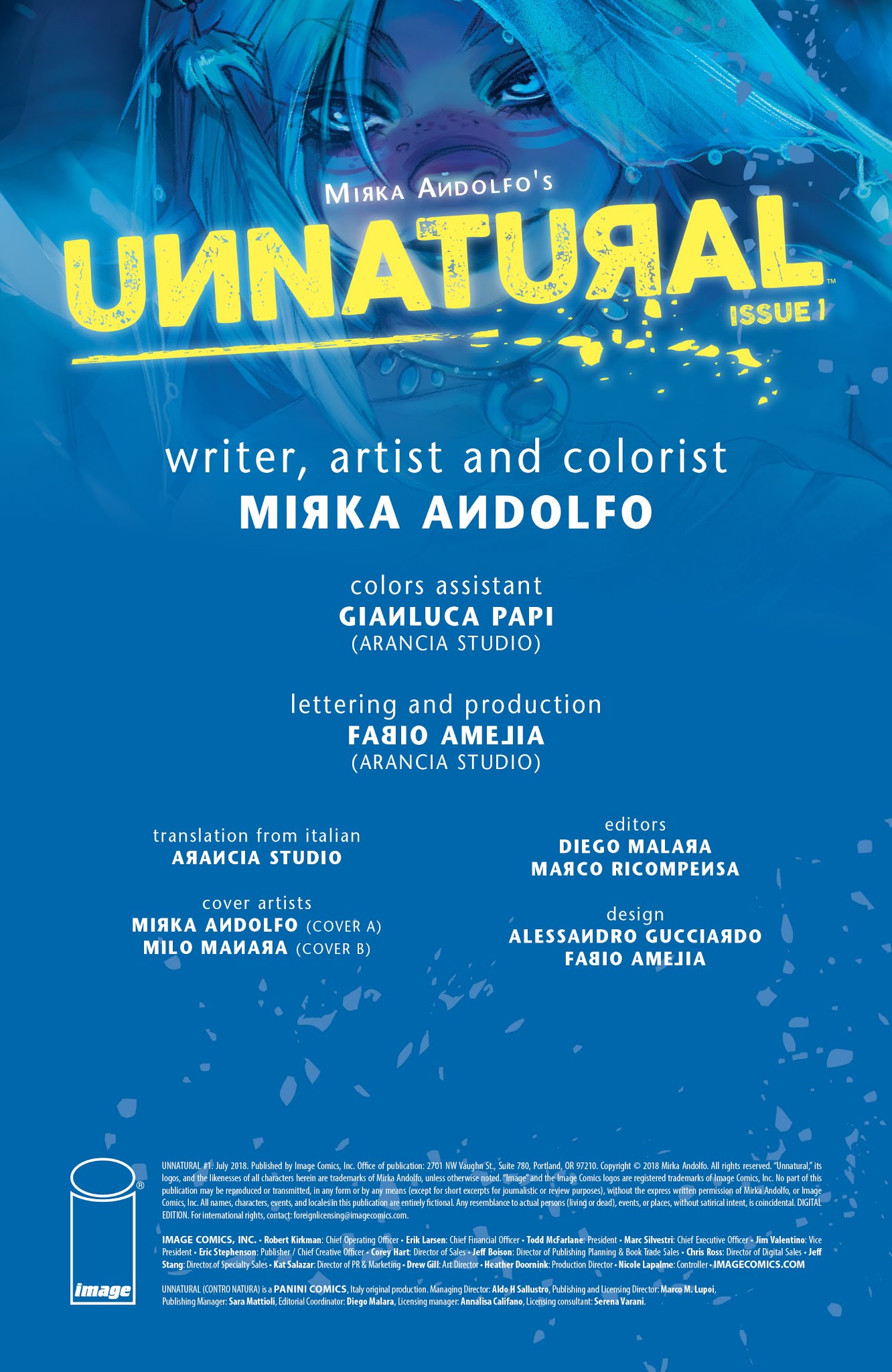 Read online Unnatural comic -  Issue #1 - 2