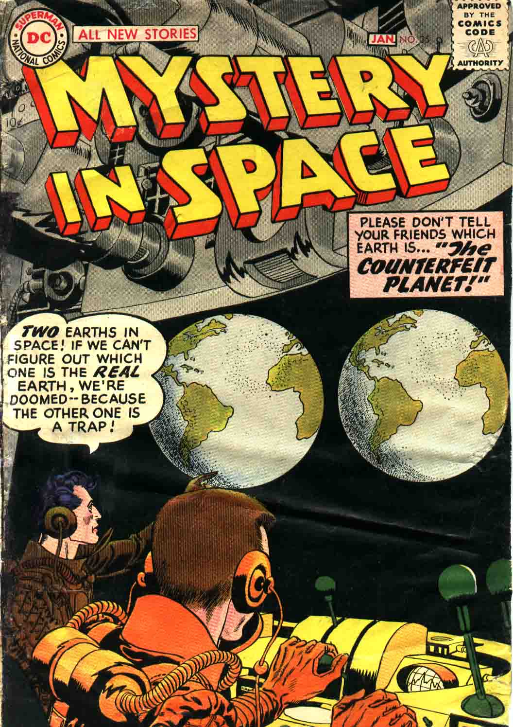 Read online Mystery in Space (1951) comic -  Issue #35 - 1