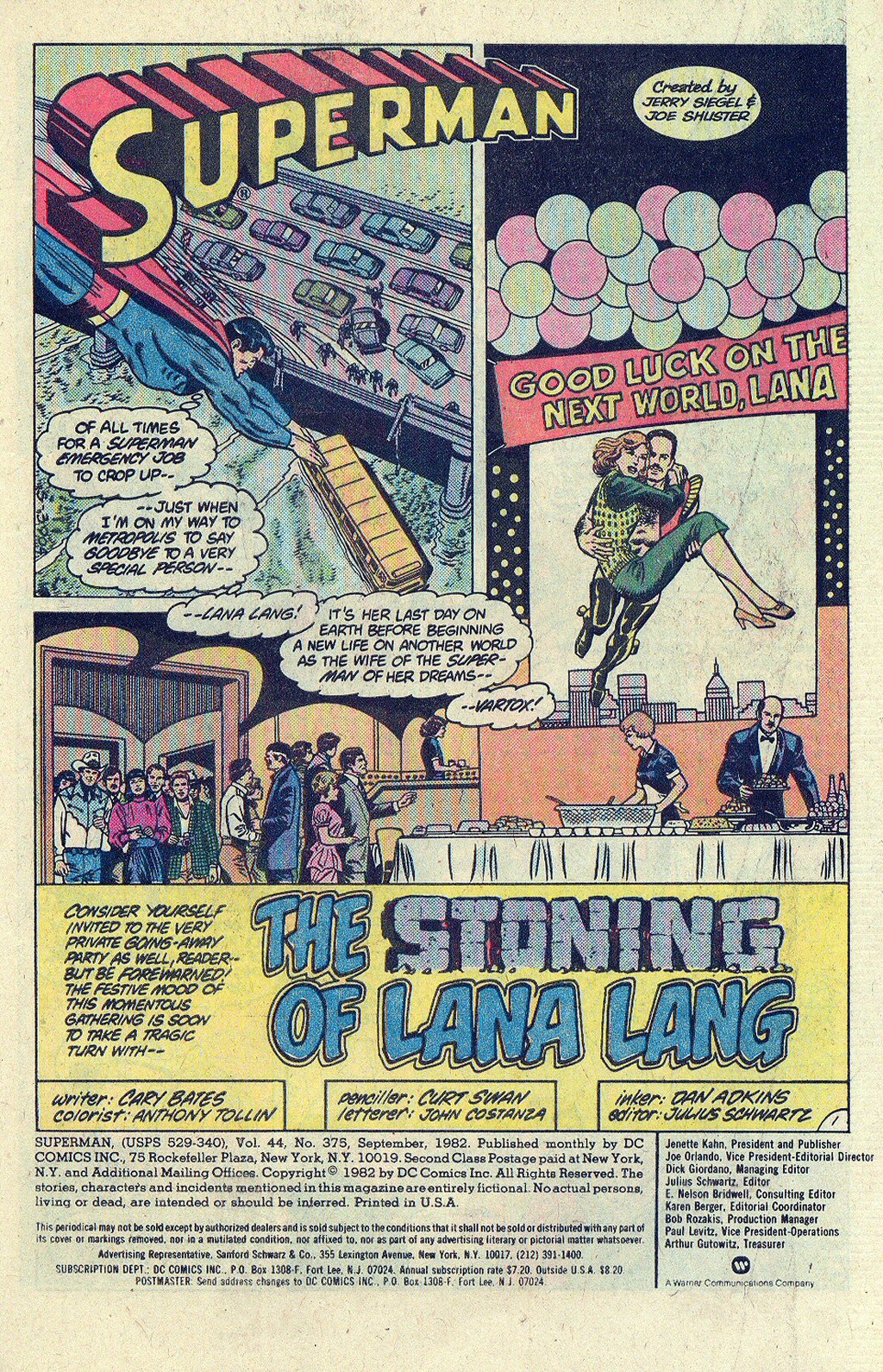 Read online Superman (1939) comic -  Issue #375 - 2