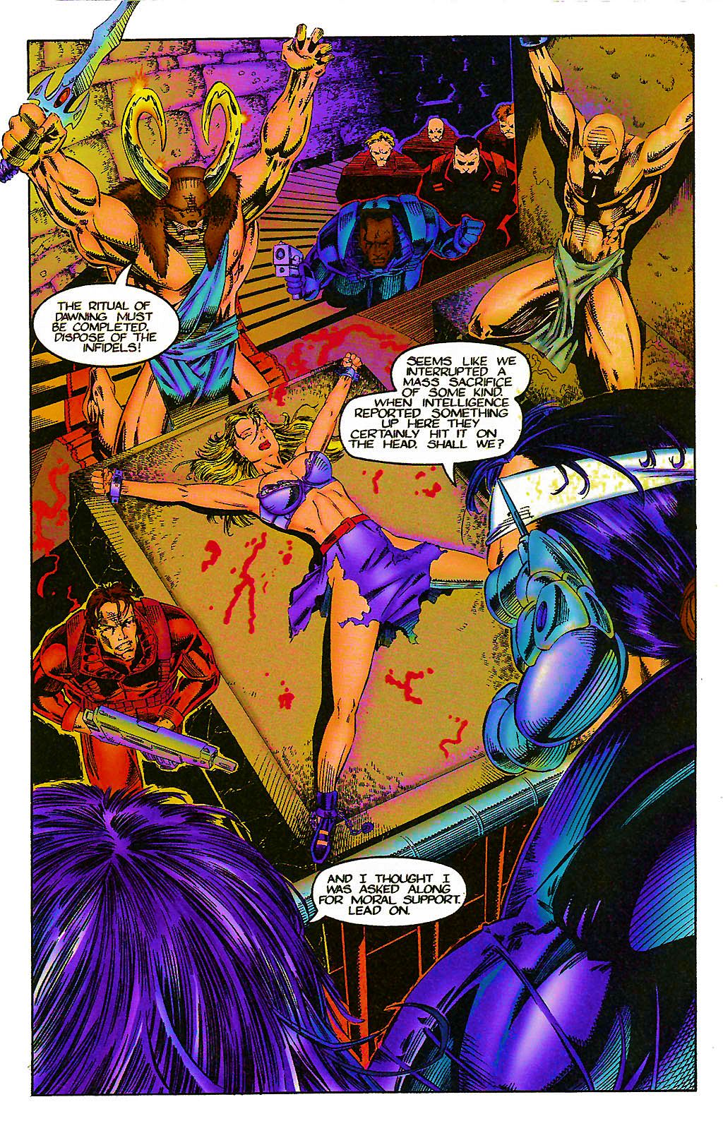 Read online Chains of Chaos comic -  Issue #1 - 9