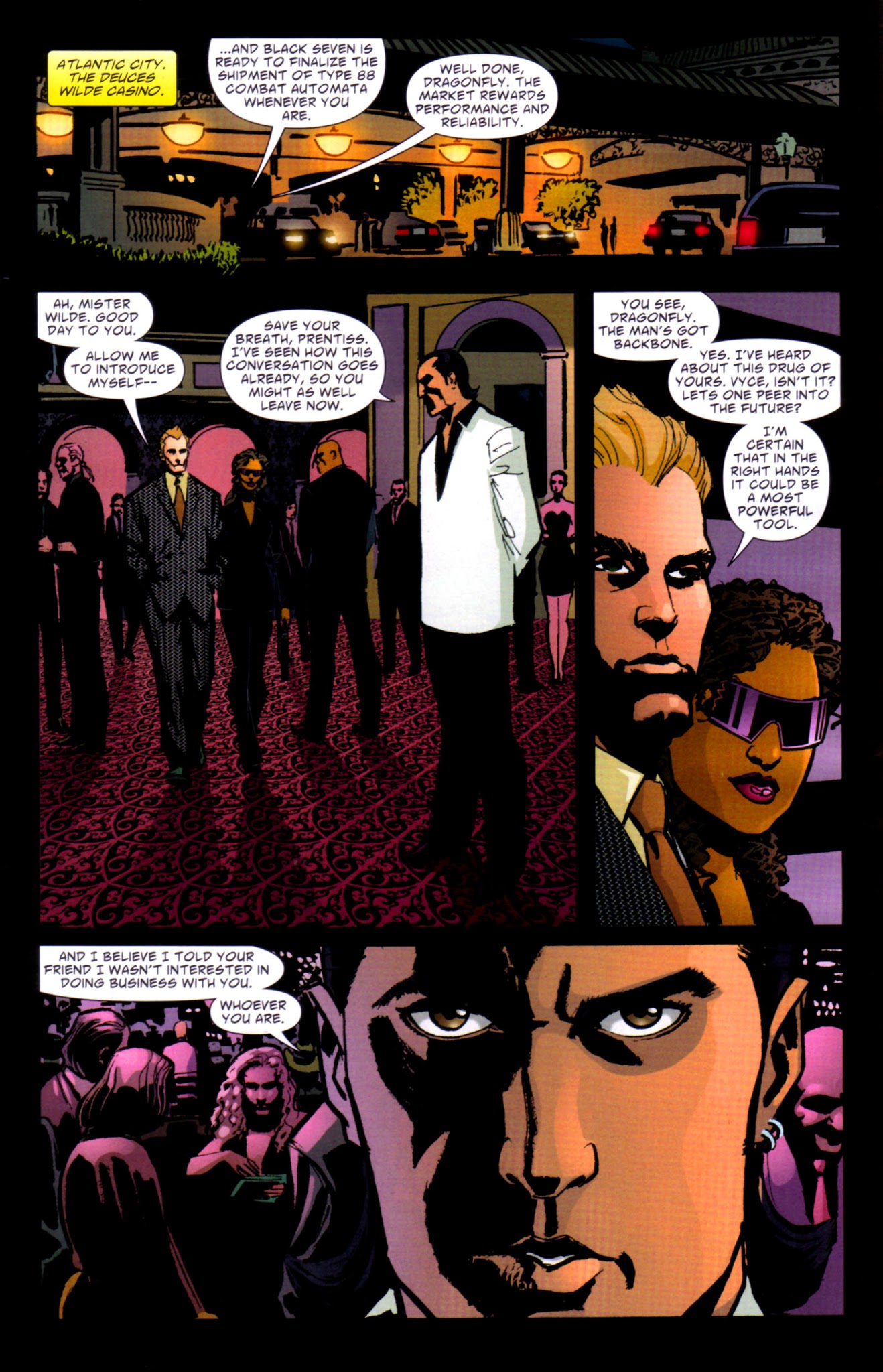 Read online The Web comic -  Issue #7 - 9