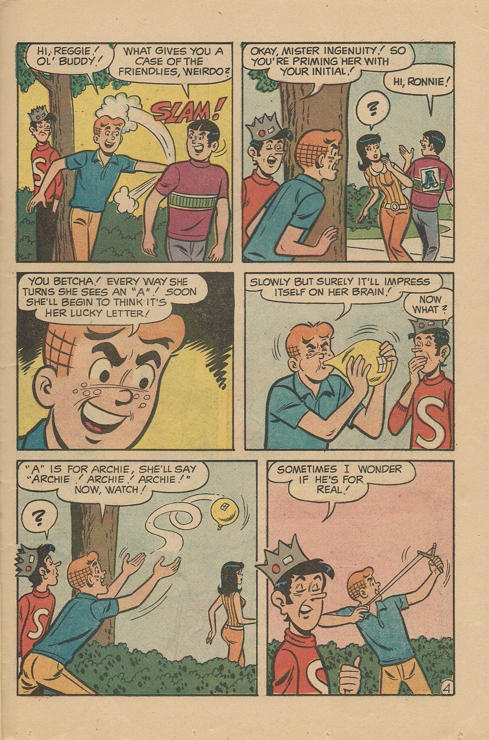 Read online Reggie and Me (1966) comic -  Issue #46 - 23