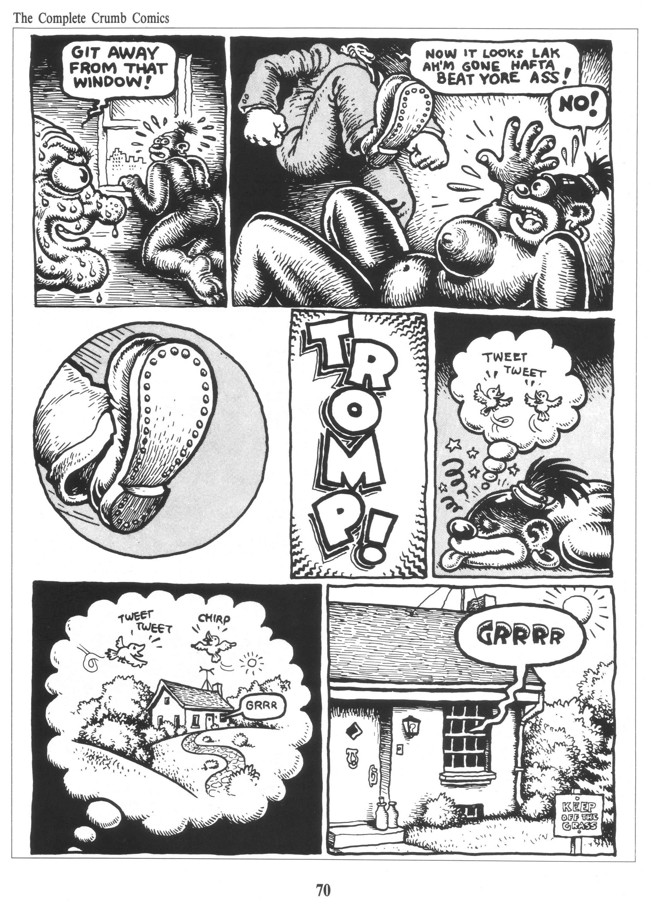 Read online The Complete Crumb Comics comic -  Issue # TPB 4 - 85