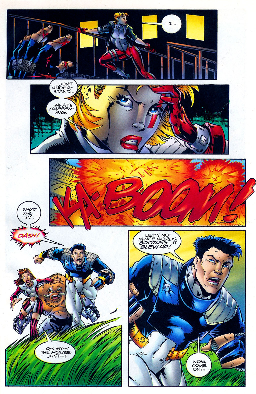 Read online New Force comic -  Issue #4 - 9