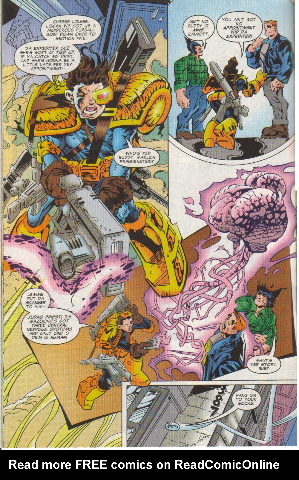 Read online Venom vs Wolverine - Tooth and Claw comic -  Issue #1 - 14