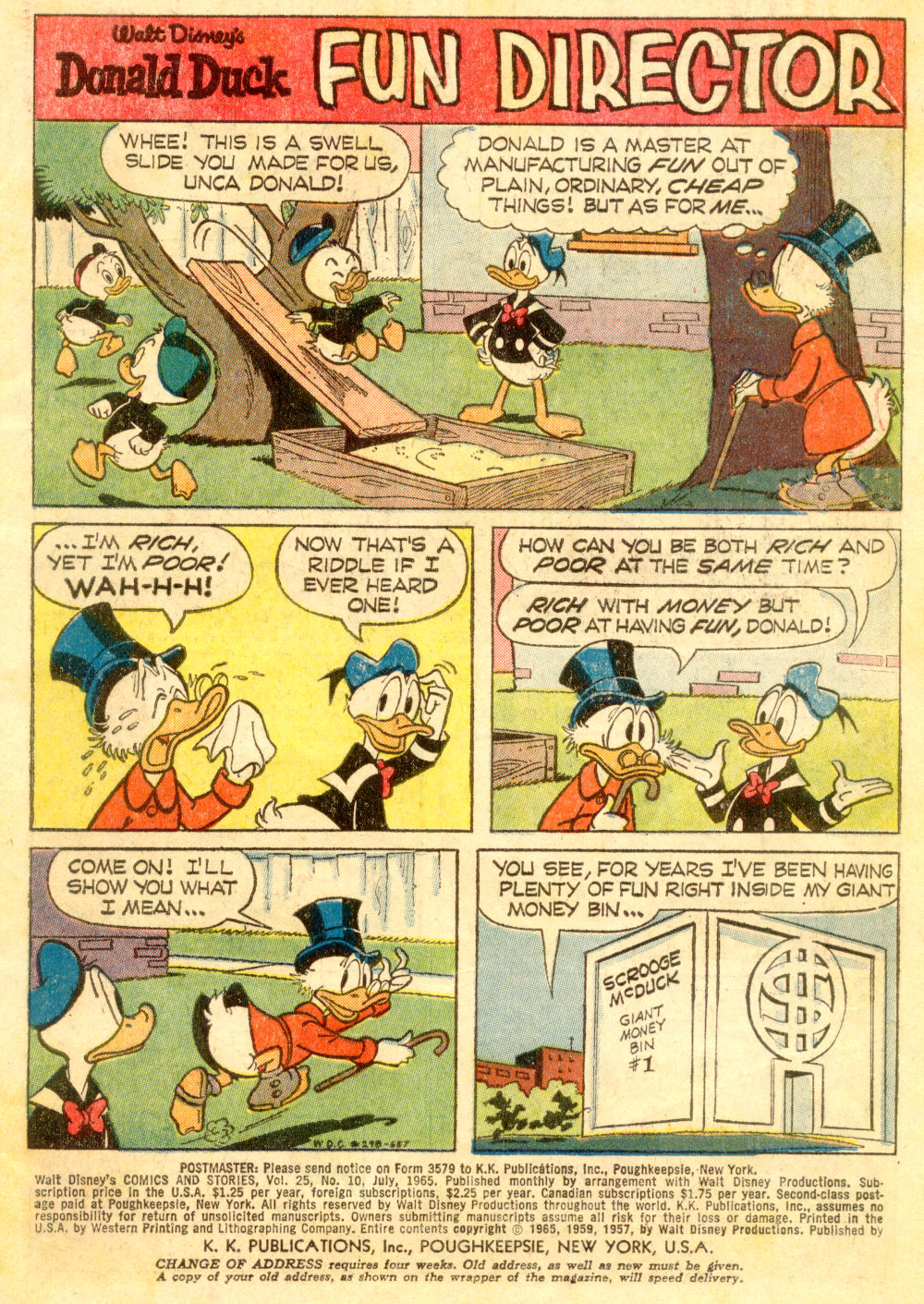Read online Walt Disney's Comics and Stories comic -  Issue #298 - 3