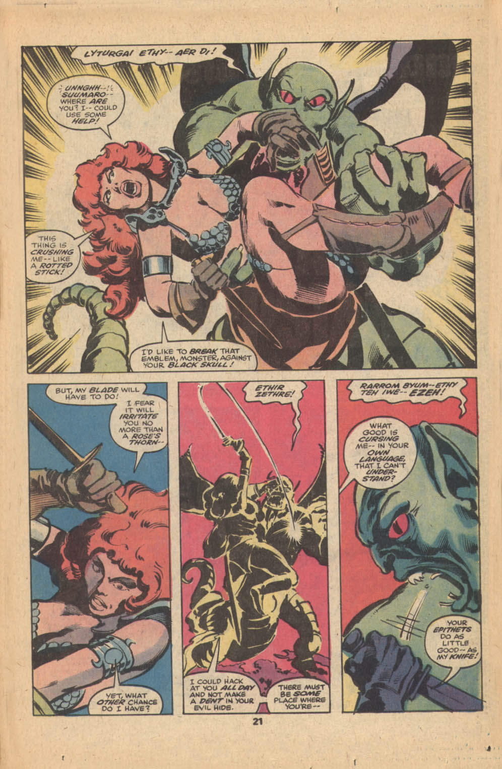 Red Sonja (1977) Issue #12 #12 - English 12