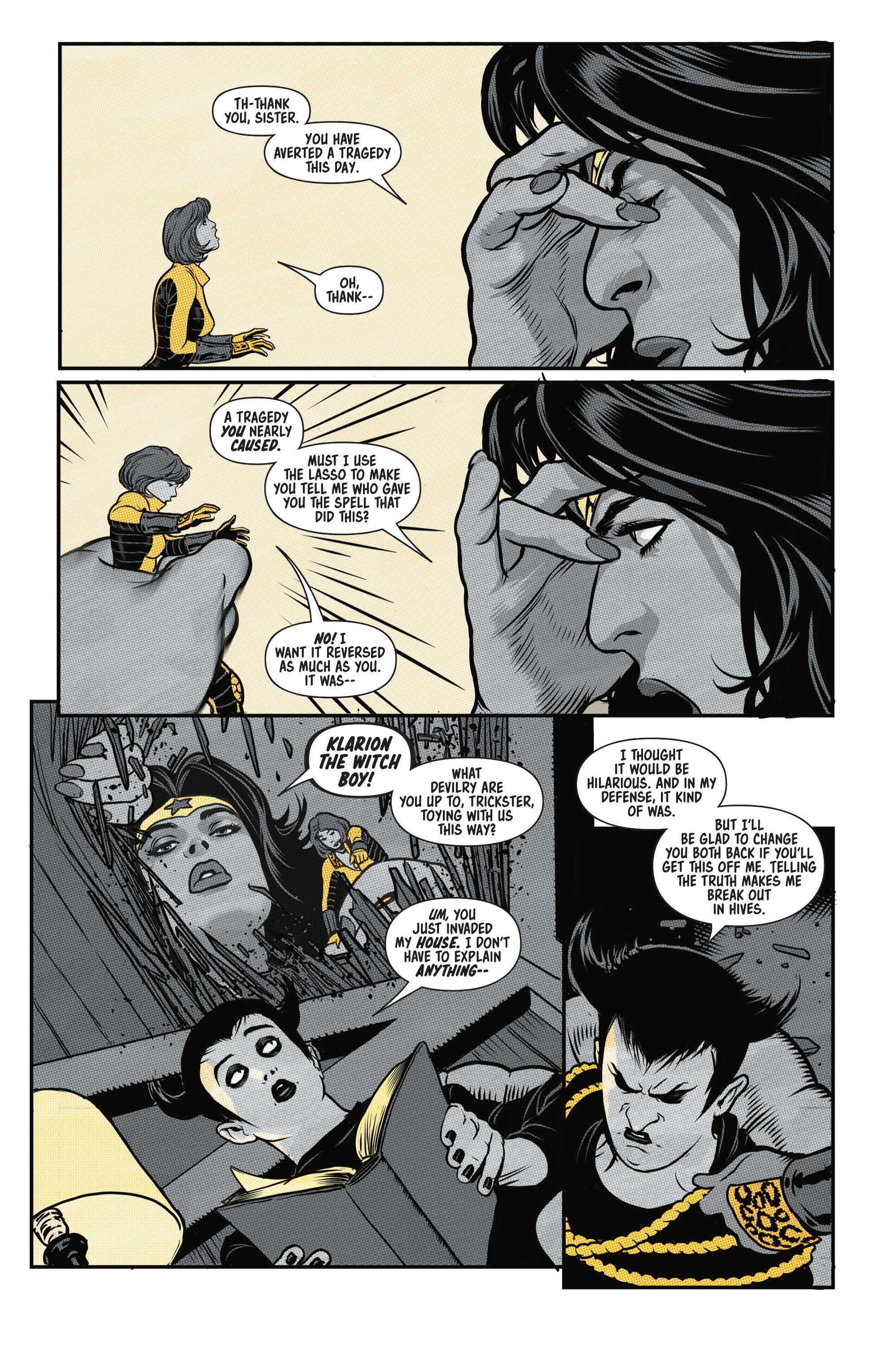 Read online Wonder Woman Black & Gold comic -  Issue #6 - 32