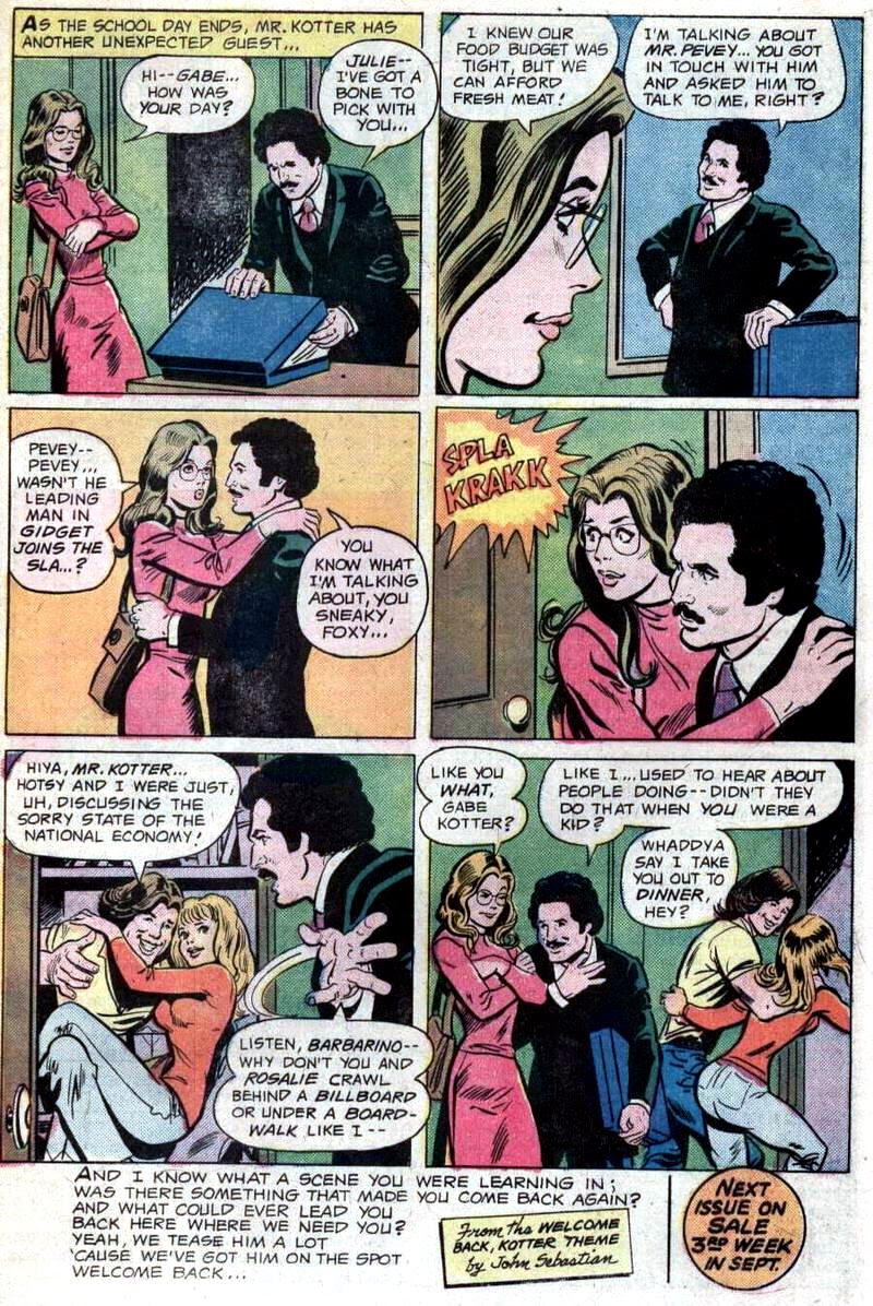 Read online Welcome Back, Kotter comic -  Issue #1 - 18
