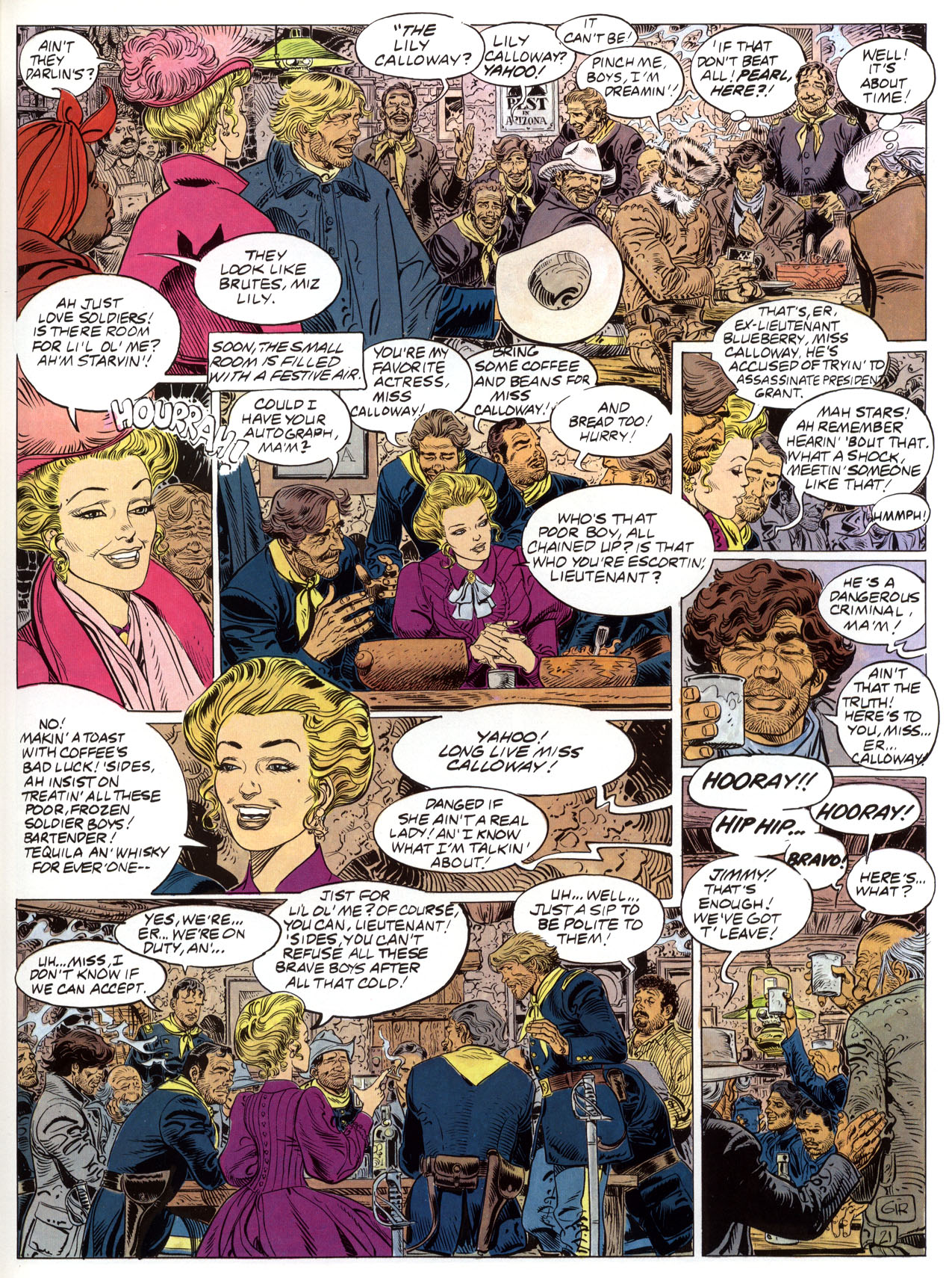 Read online Epic Graphic Novel: Blueberry comic -  Issue #4 - 27