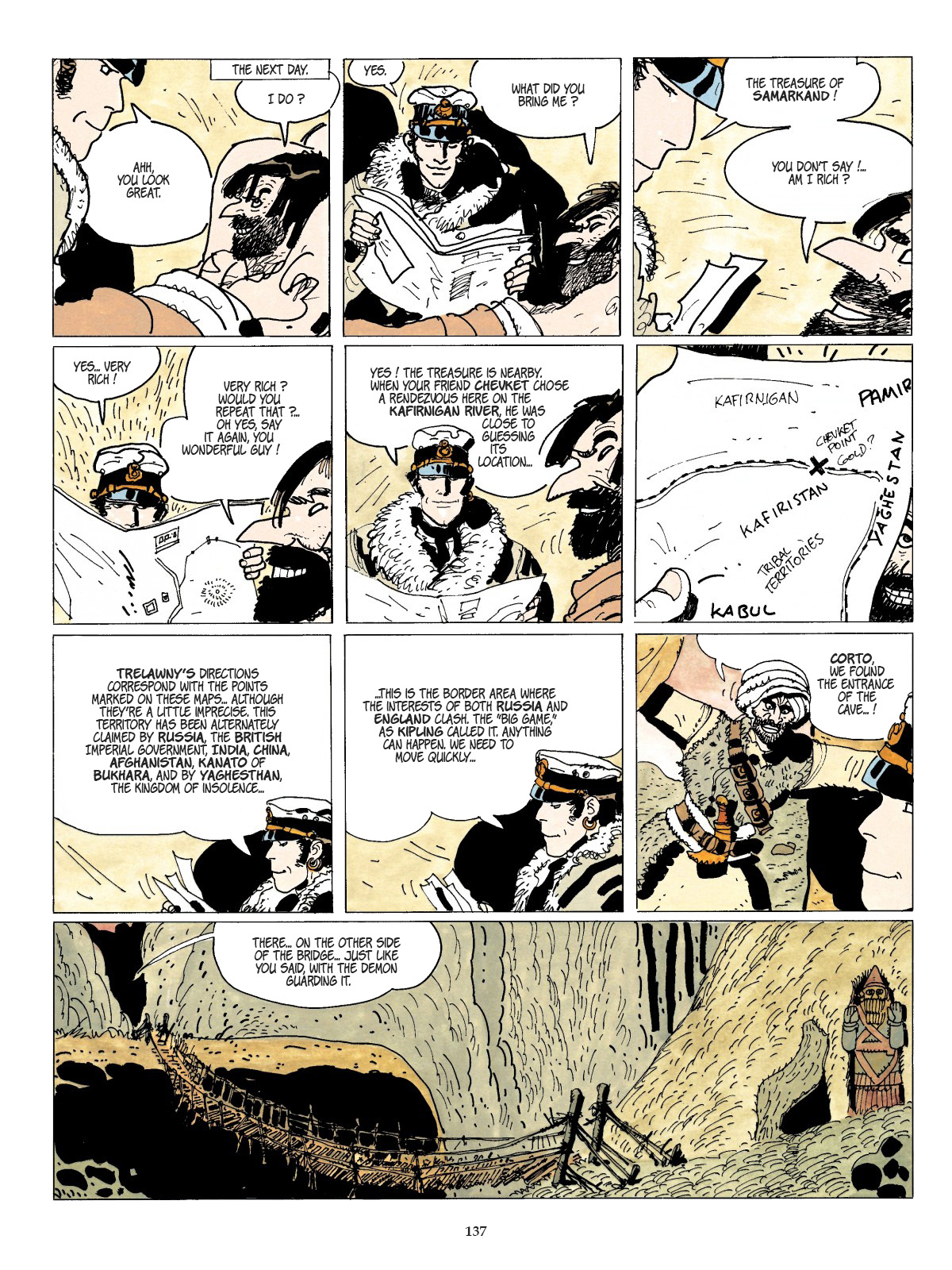 Read online Corto Maltese comic -  Issue # TPB 11 - 140