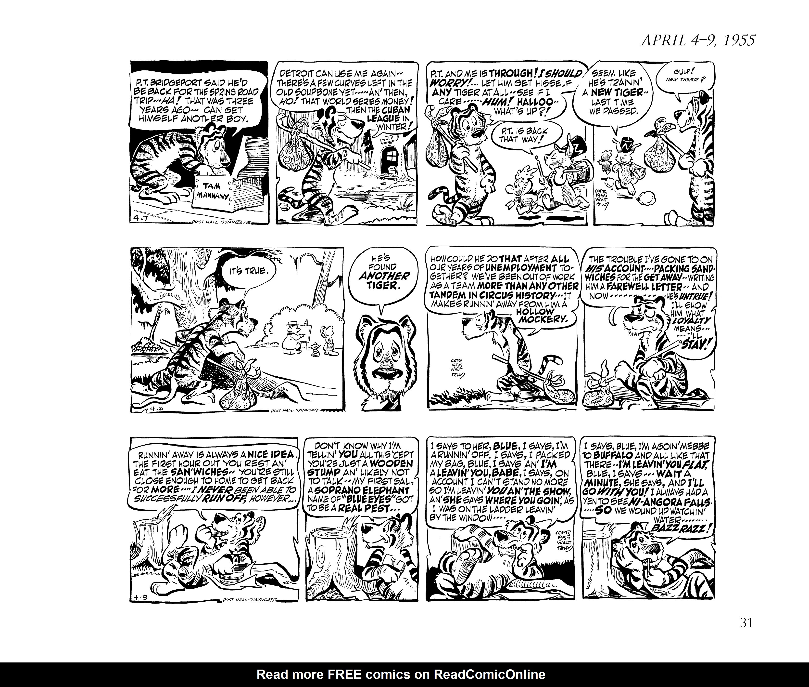 Read online Pogo by Walt Kelly: The Complete Syndicated Comic Strips comic -  Issue # TPB 4 (Part 1) - 43