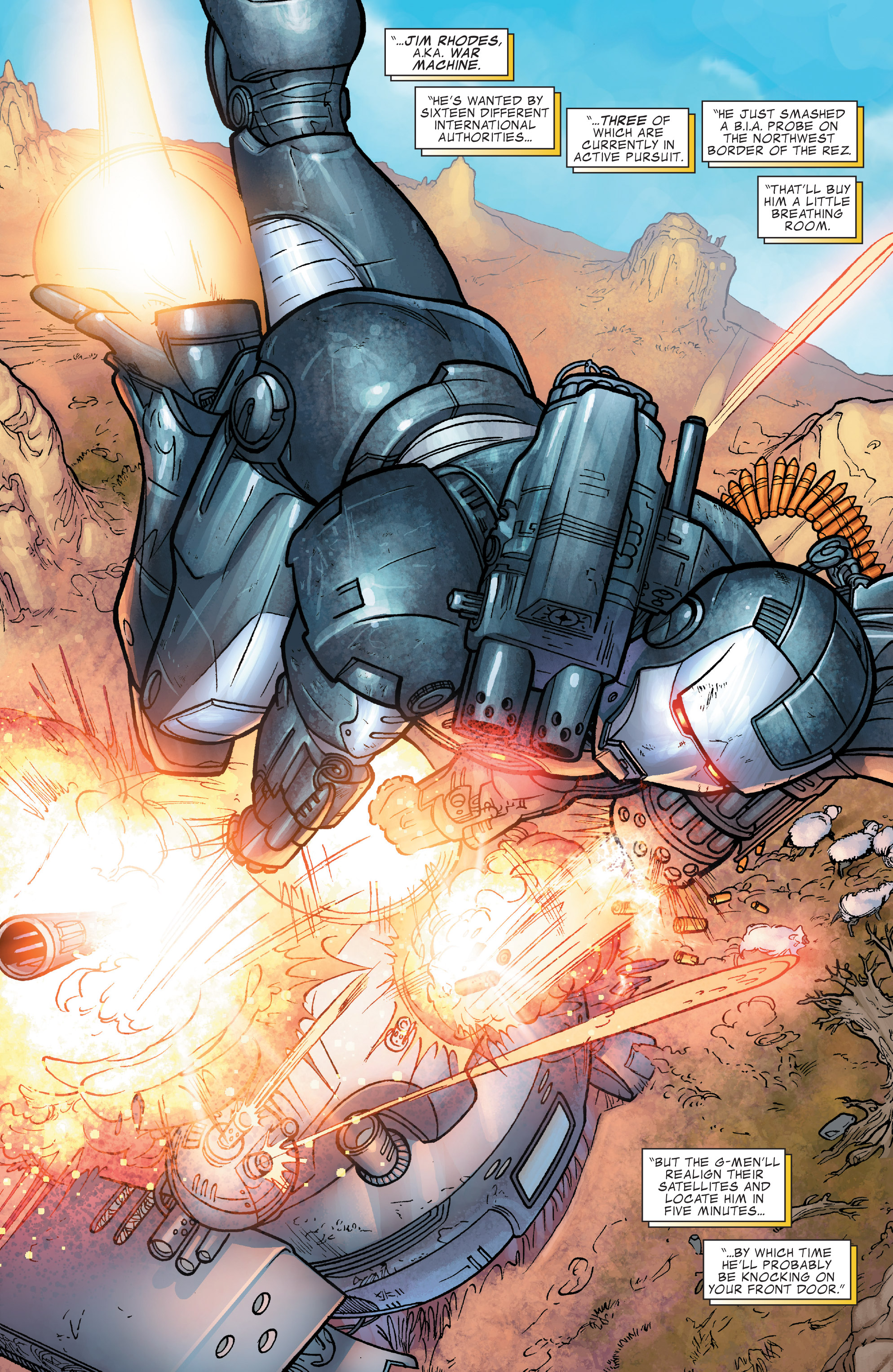 Read online War Machine (2009) comic -  Issue #6 - 4