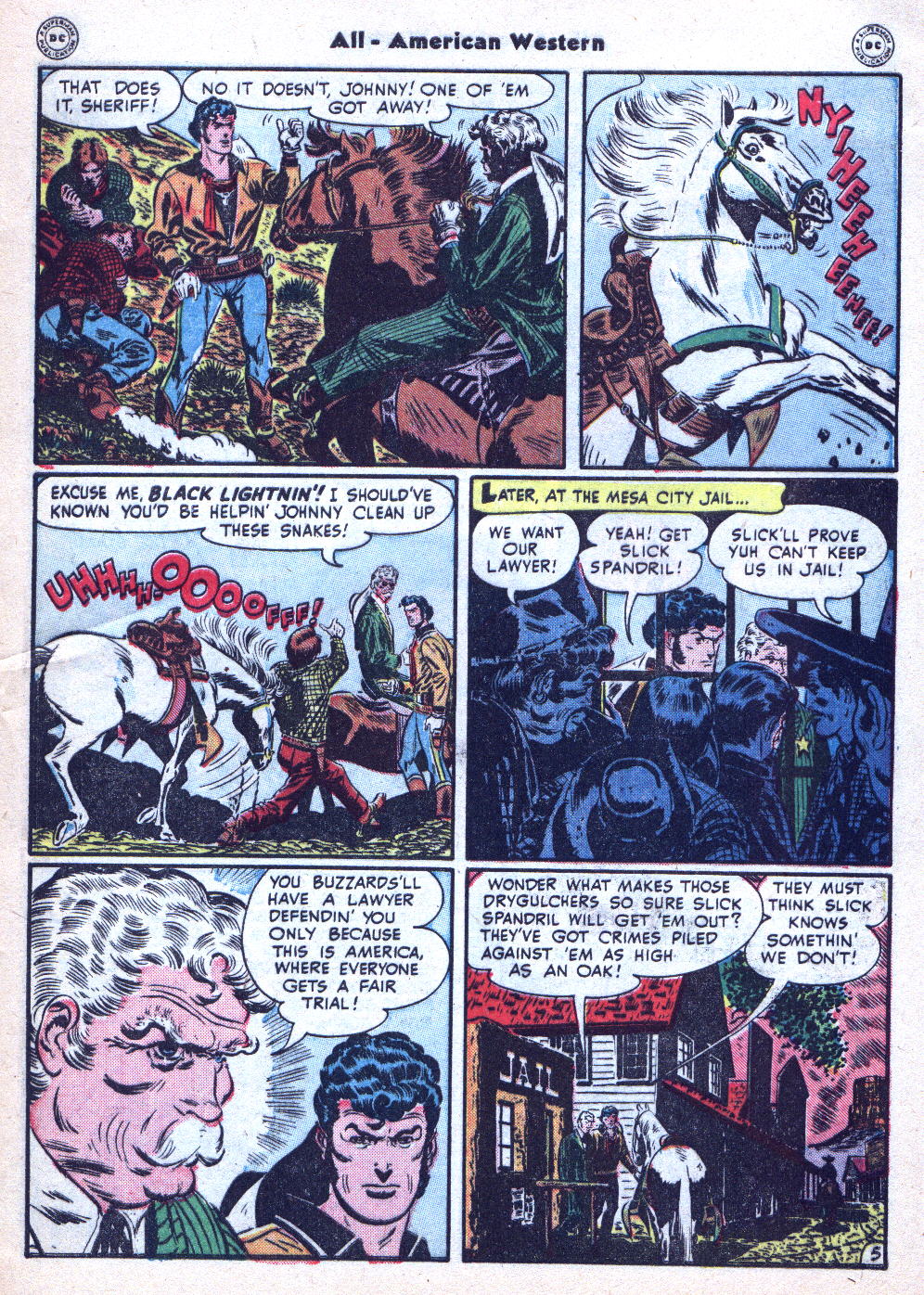 Read online All-American Western comic -  Issue #109 - 7